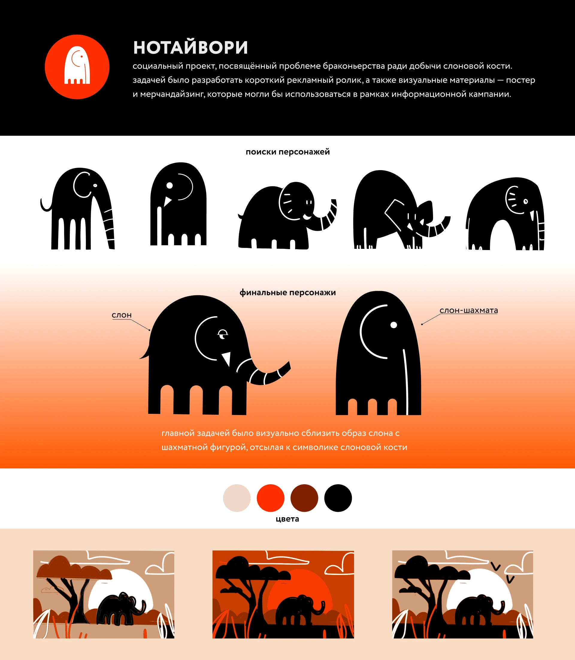 Нотайвори — Изображение №1 — Иллюстрация, Анимация на Dprofile