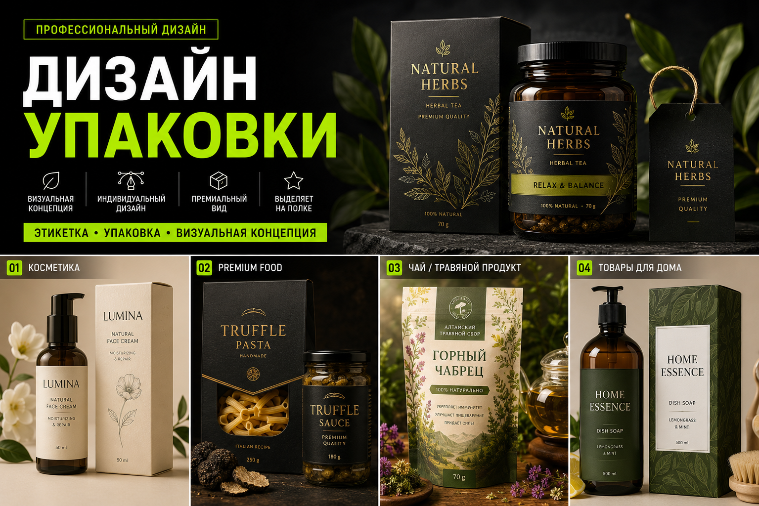 Дизайн упаковки и этикеток | Premium Packaging — Изображение №3 — Брендинг на Dprofile