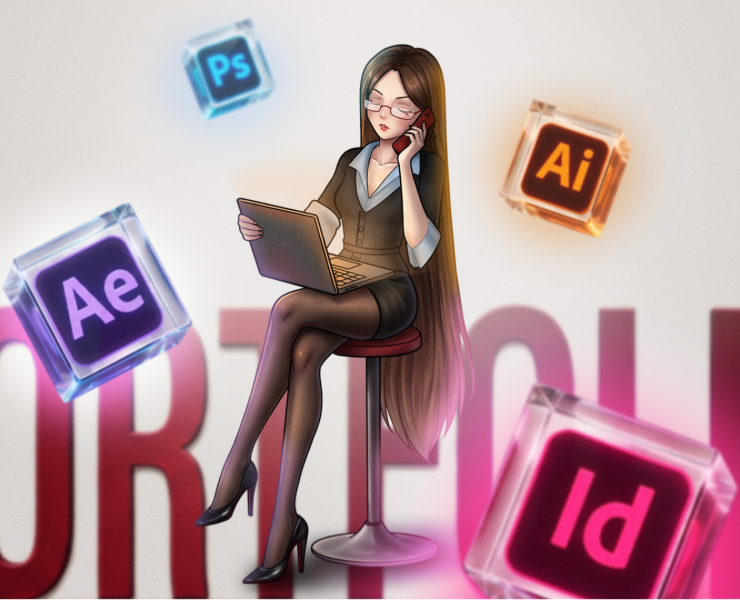 Портфолио LAA — Брендинг, Графика на Dprofile