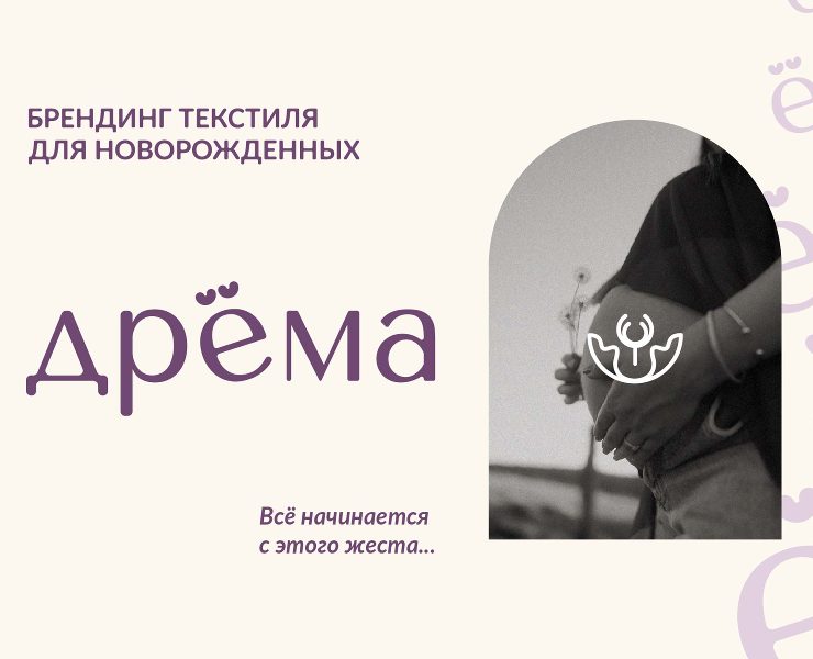 Брендинг текстиля для новорожденных — Брендинг, Графика на Dprofile