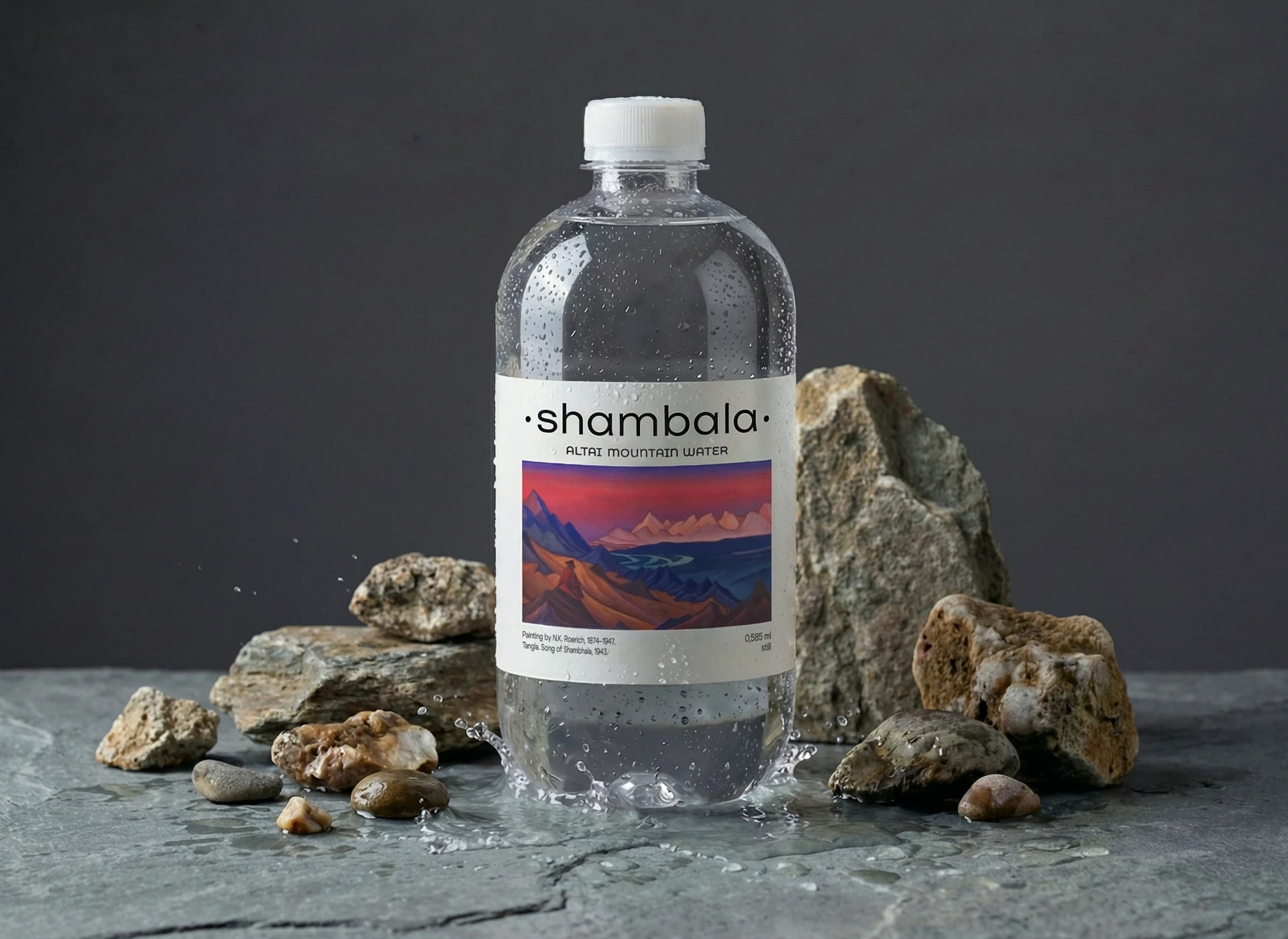 SHAMBALA — брендинг и упаковка премиальной воды — Изображение №5 — Брендинг на Dprofile
