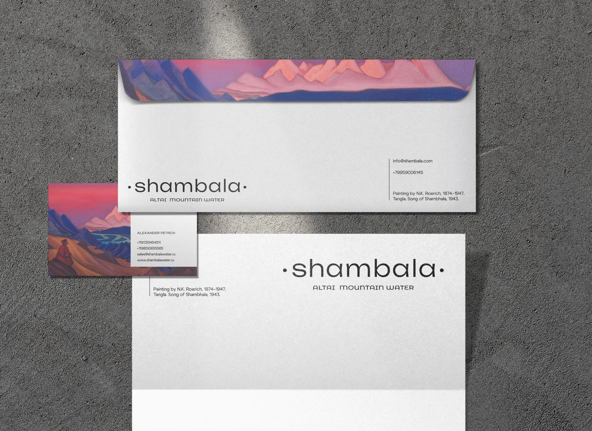 SHAMBALA — брендинг и упаковка премиальной воды — Изображение №4 — Брендинг на Dprofile