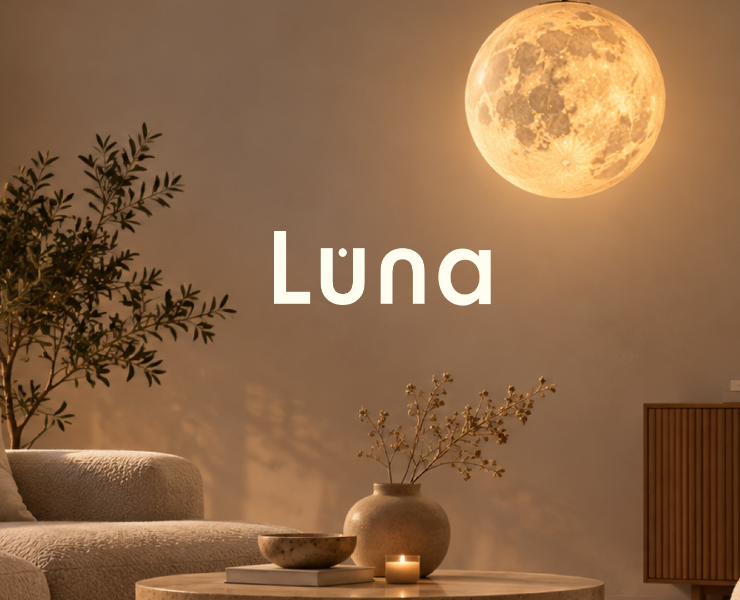 Luna — Брендинг, Анимация на Dprofile