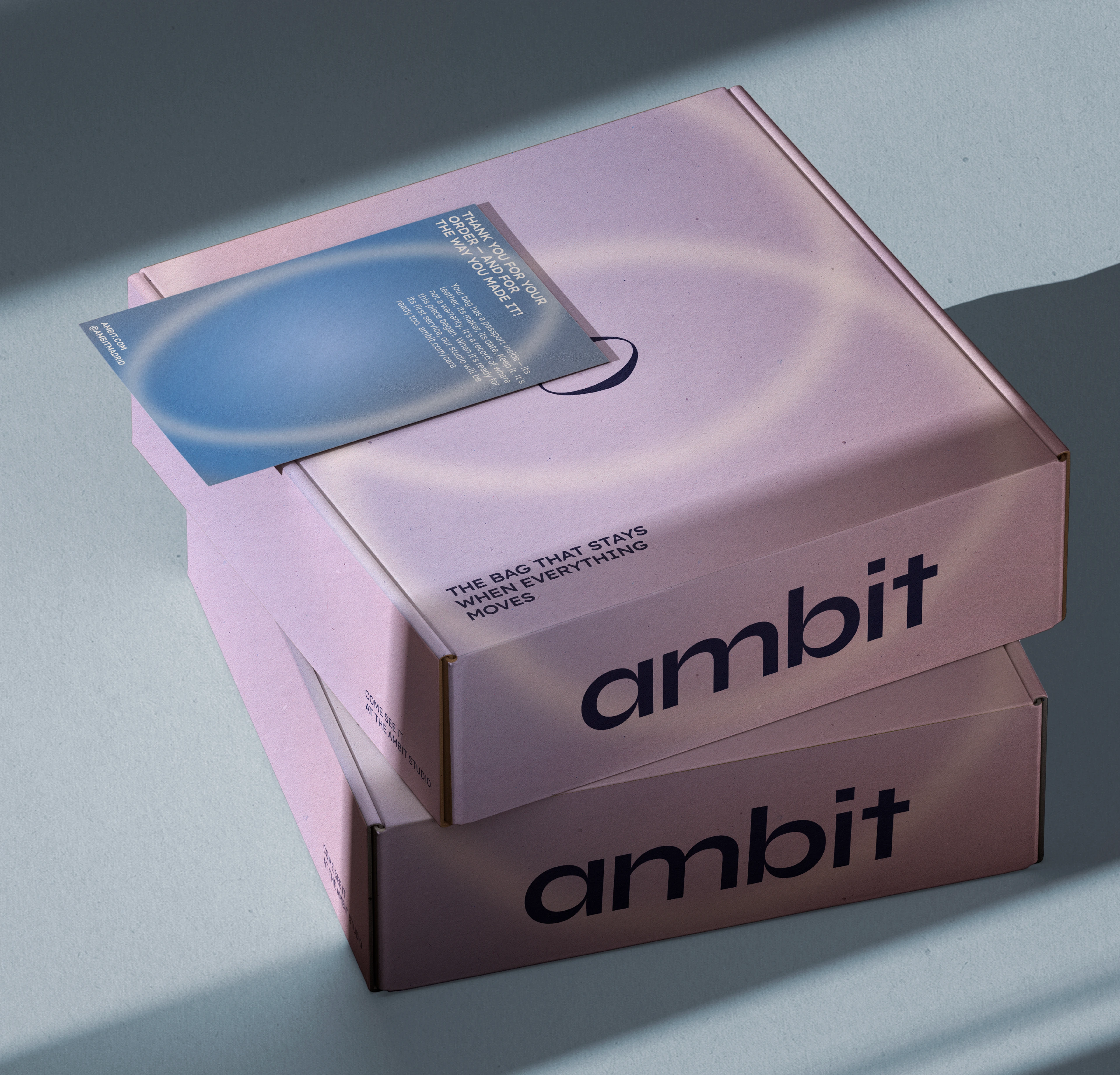 AMBIT / Айдентика для бренда сумок — Изображение №11 — Брендинг на Dprofile