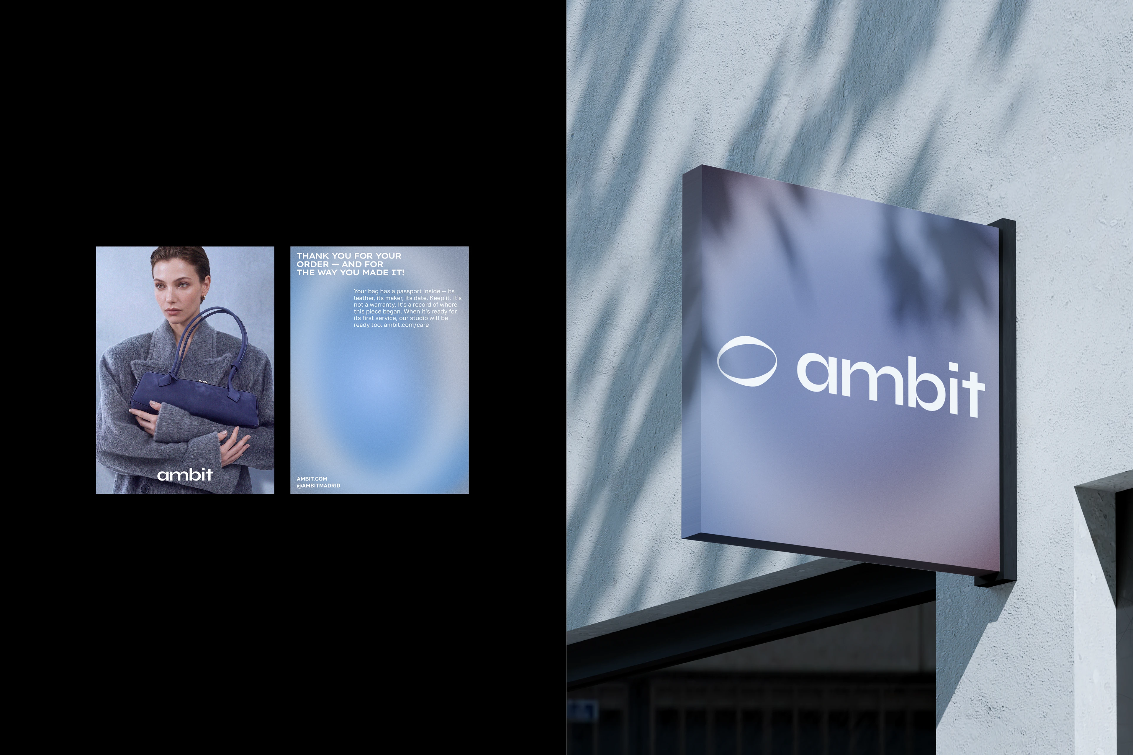 AMBIT / Айдентика для бренда сумок — Изображение №10 — Брендинг на Dprofile