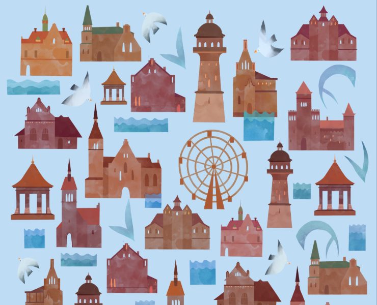 Фирменный стиль для города Зеленоградск на Dprofile