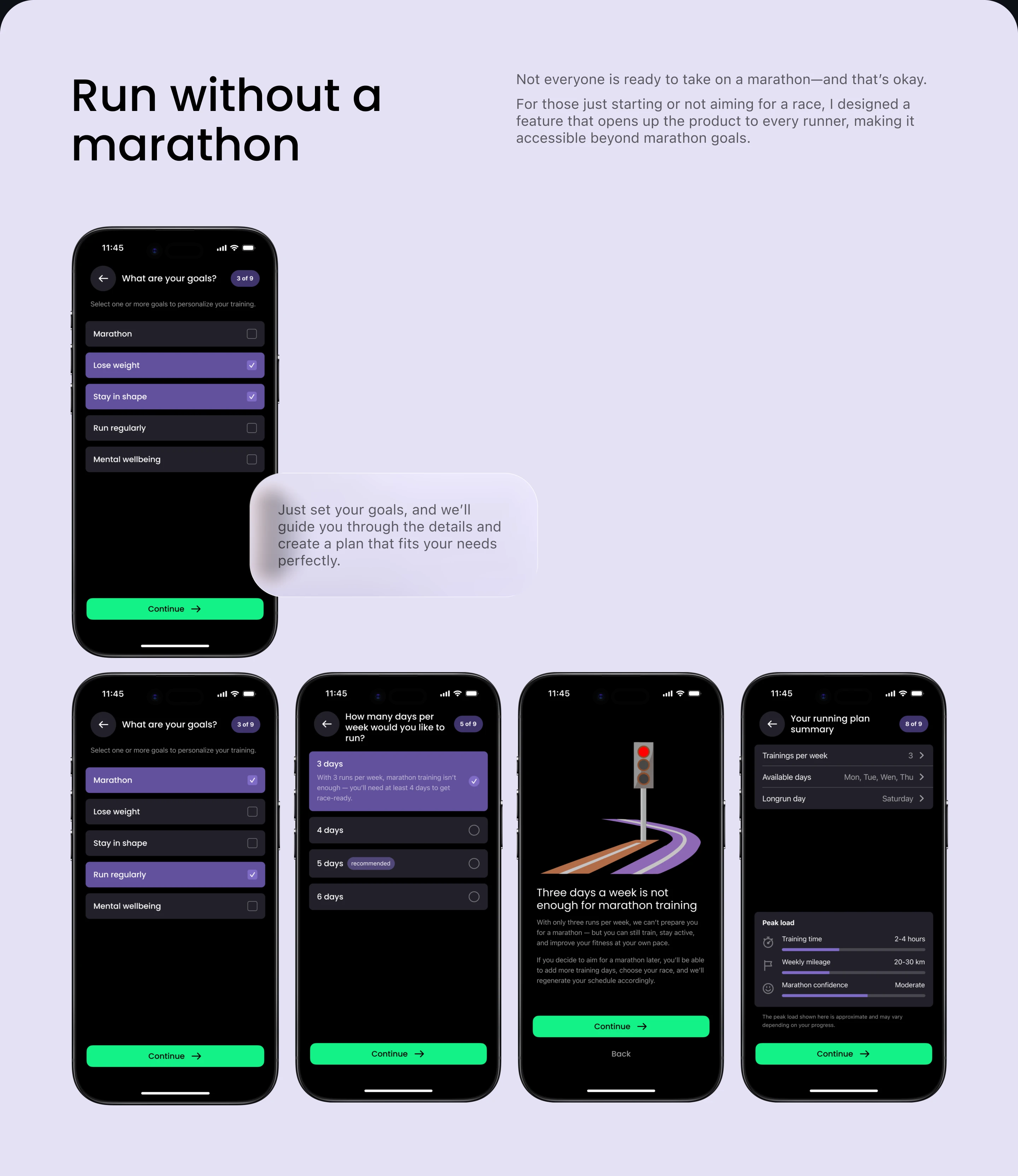 Hiiro: Your AI Run Coach — Изображение №19 — Интерфейсы на Dprofile