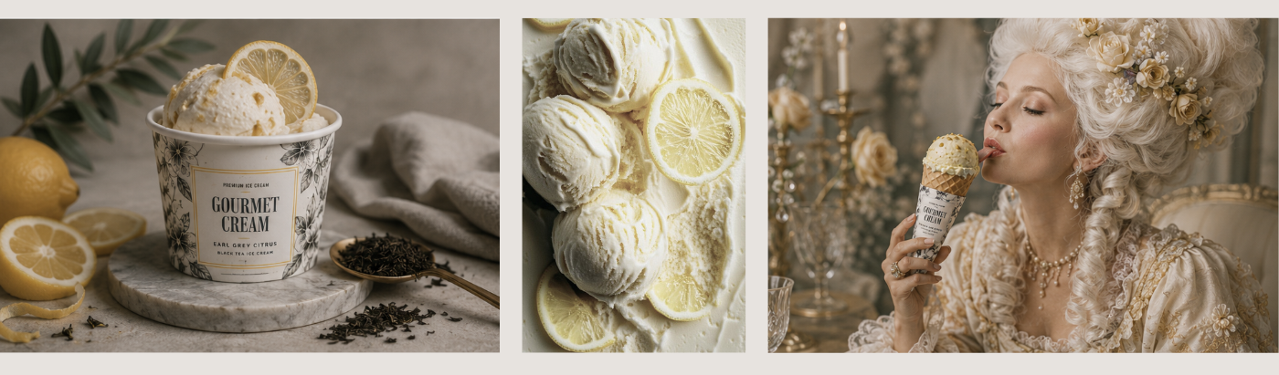 Gourmet Cream - премиальная упаковка мороженого — Изображение №6 — Брендинг, Промдизайн на Dprofile