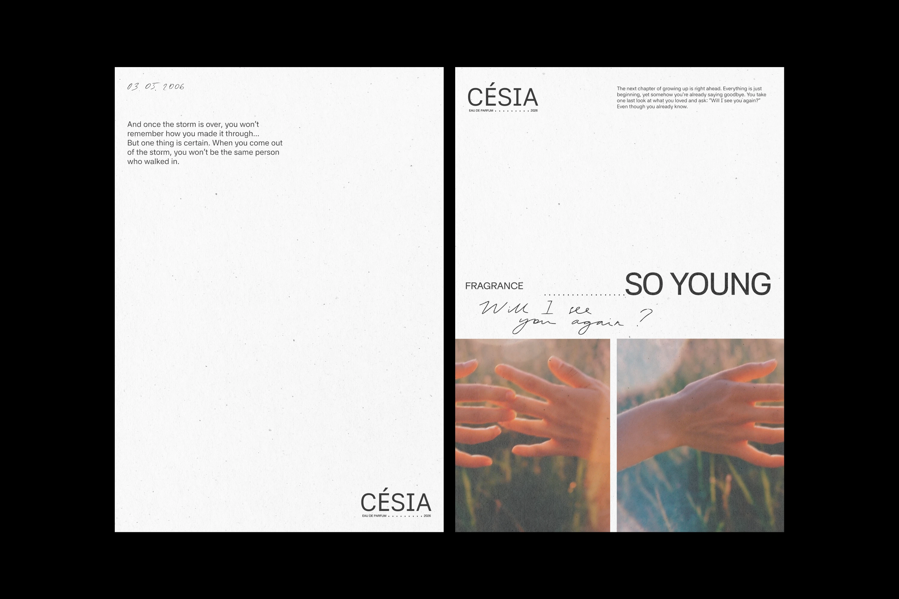 CÉSIA / Perfume Brand Identity — Изображение №9 — Брендинг на Dprofile
