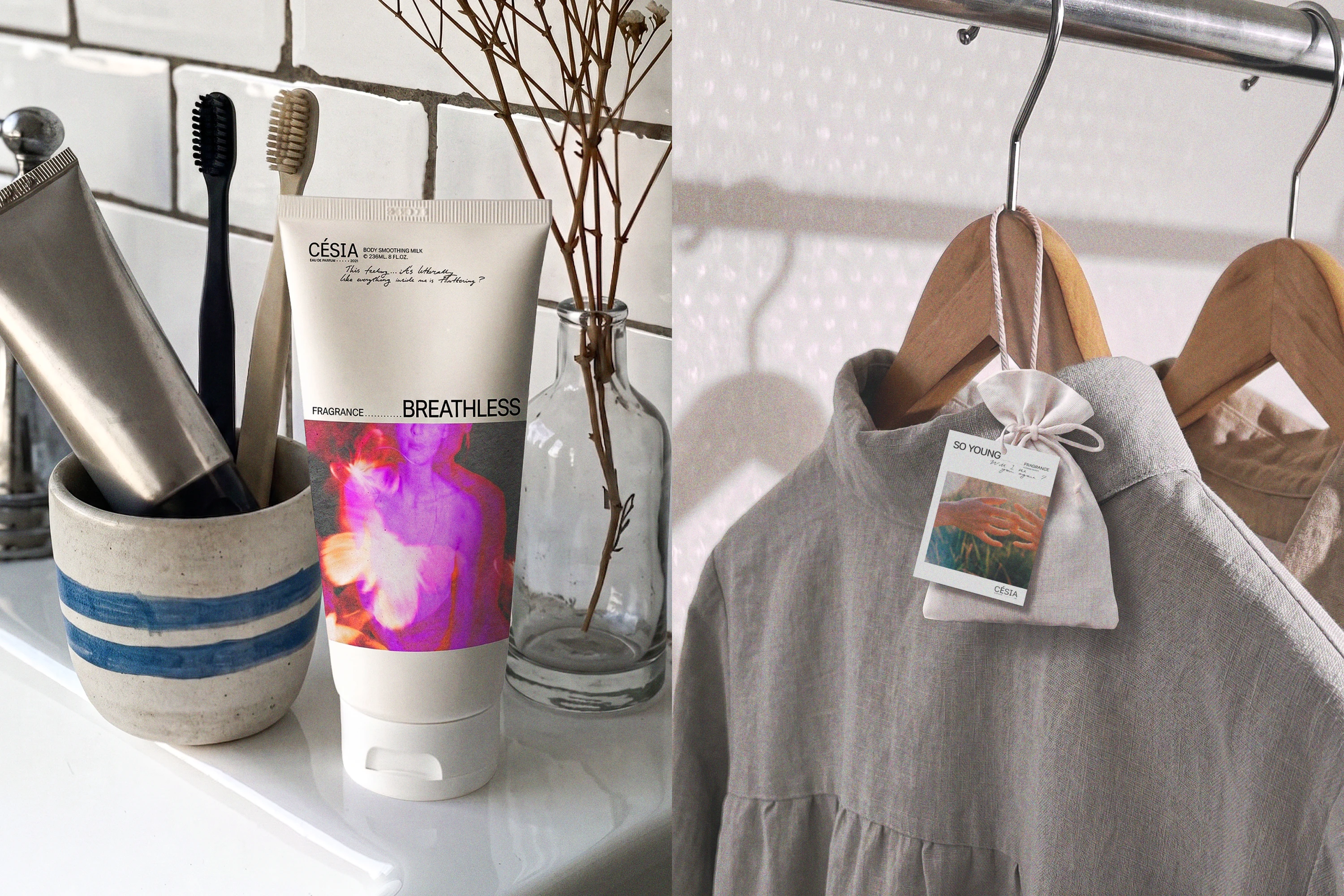 CÉSIA / Perfume Brand Identity — Изображение №7 — Брендинг на Dprofile