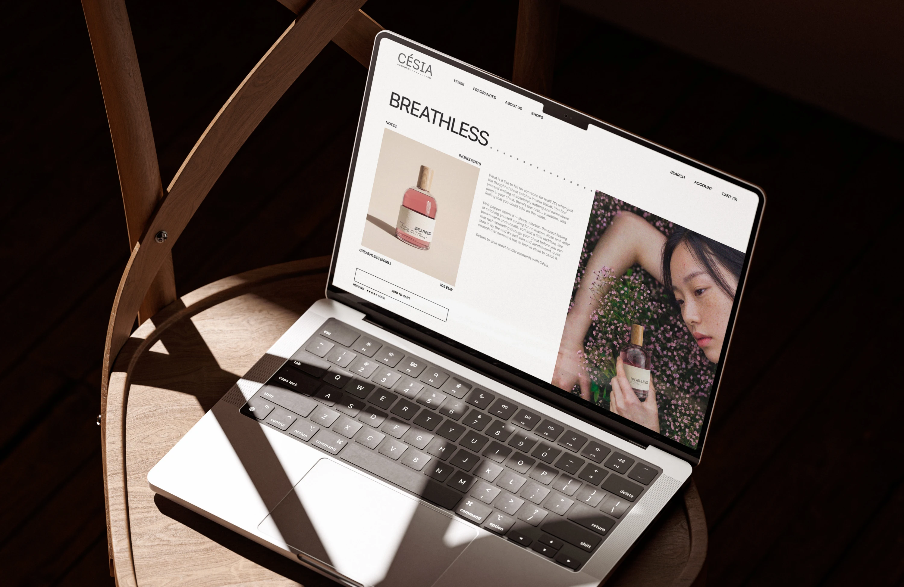 CÉSIA / Perfume Brand Identity — Изображение №15 — Брендинг на Dprofile