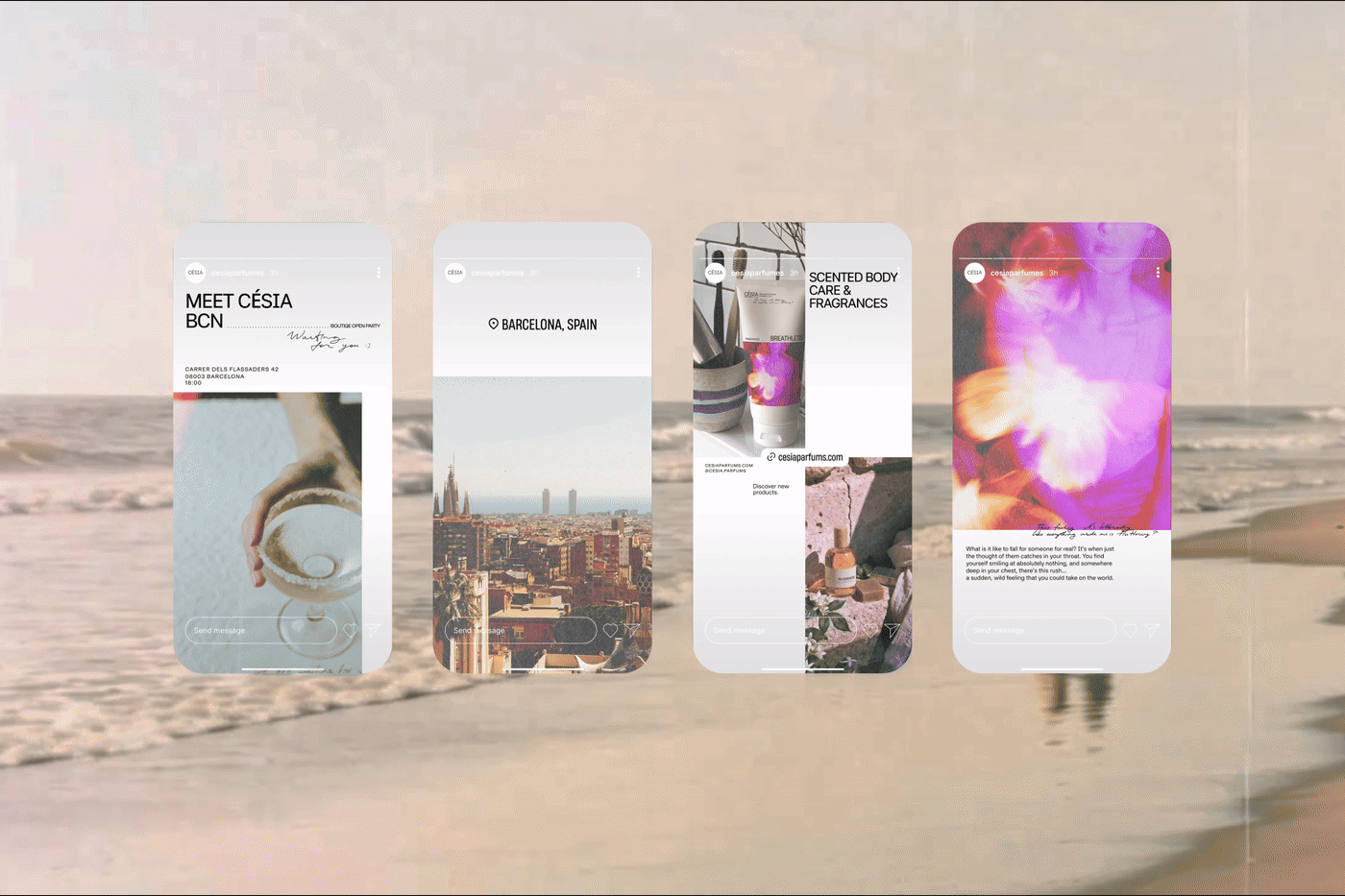 CÉSIA / Perfume Brand Identity — Изображение №13 — Брендинг на Dprofile