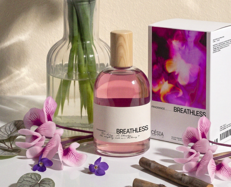 CÉSIA / Perfume Brand Identity на Dprofile