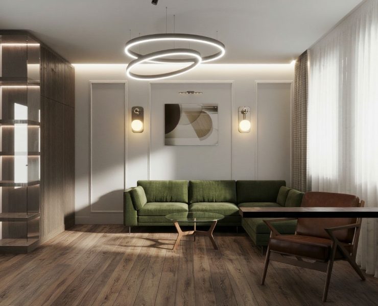 Двухкомнатная квартира для семьи. — Архитектура, 3D на Dprofile