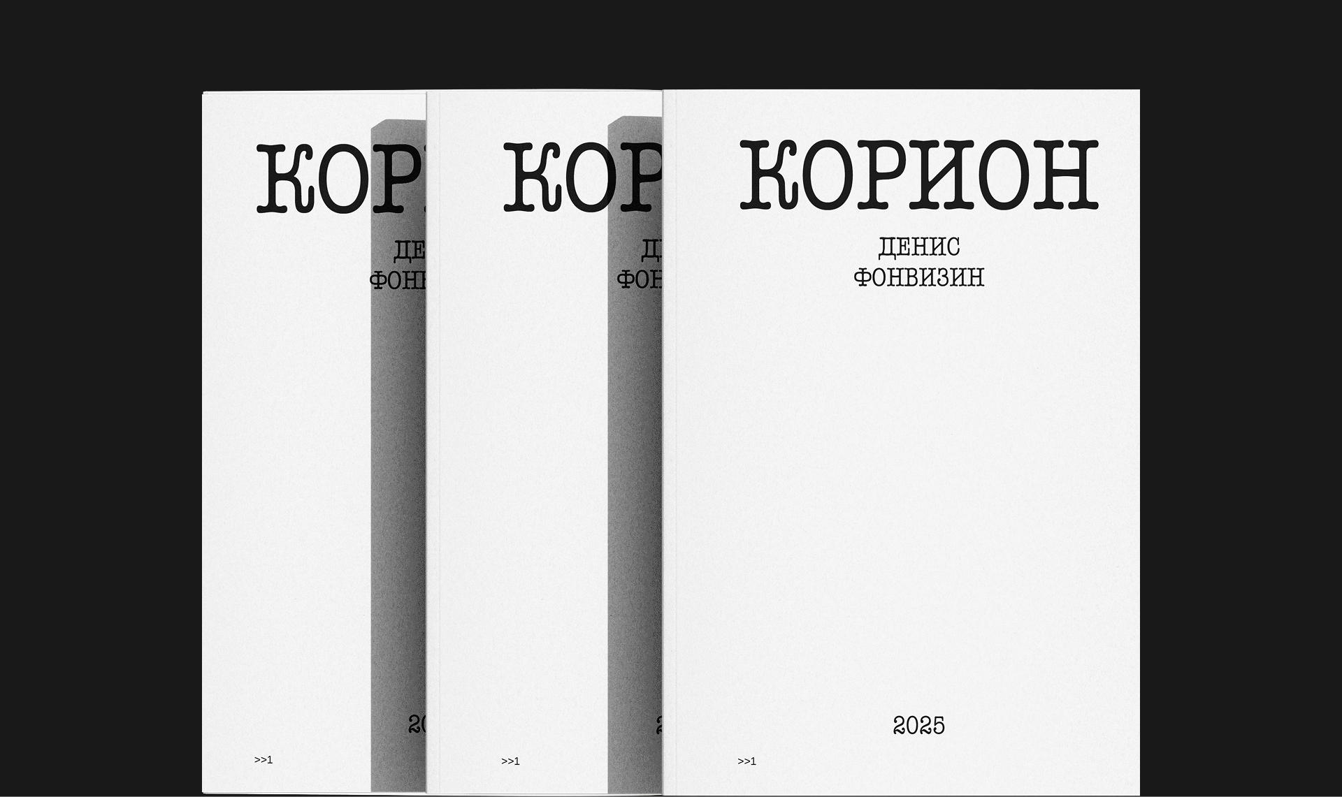 КОРИОН | дизайн книги — Изображение №1 — Графика на Dprofile