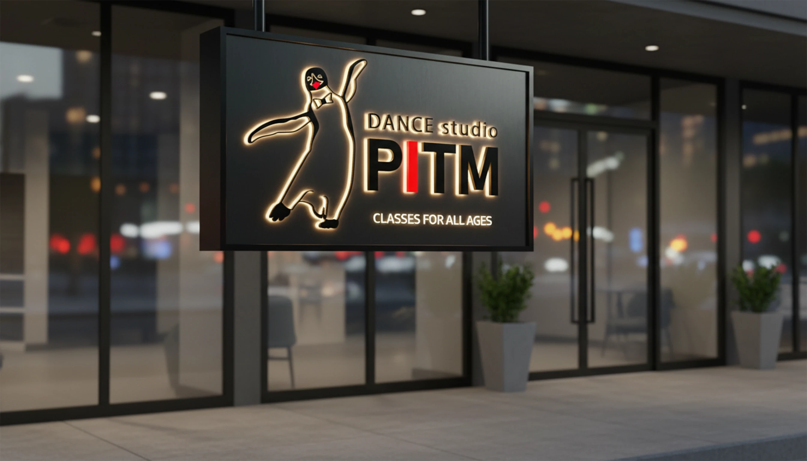 DANCE studio (logo and brand identity) — Изображение №1 — Брендинг, Нейро на Dprofile