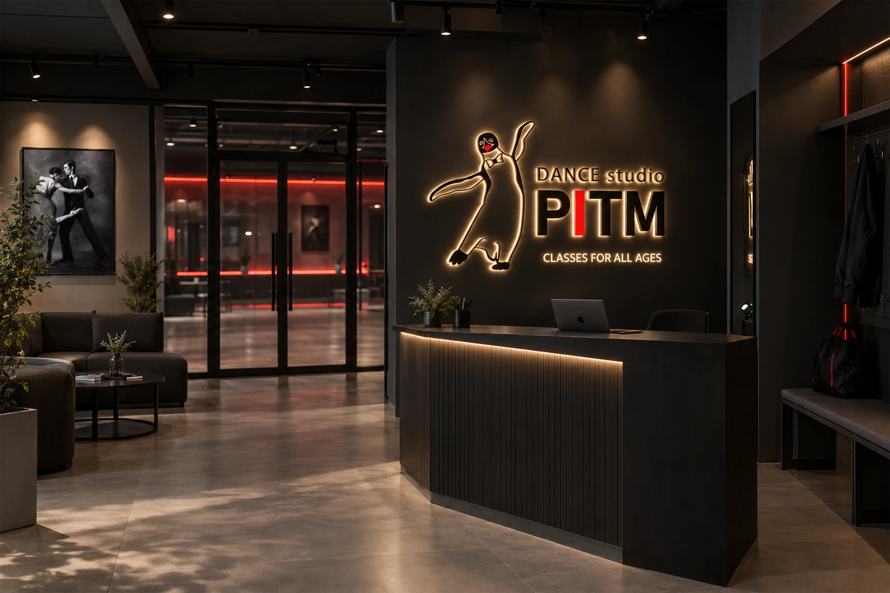 DANCE studio (logo and brand identity) — Изображение №4 — Брендинг, Нейро на Dprofile