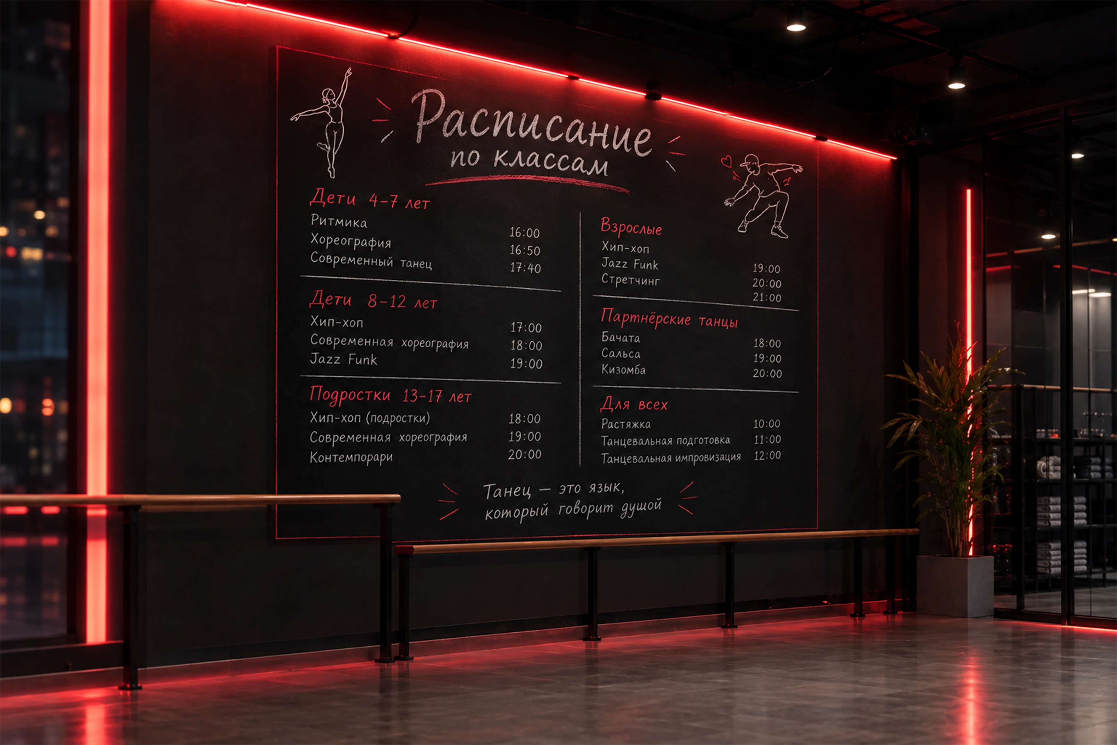 DANCE studio (logo and brand identity) — Изображение №3 — Брендинг, Нейро на Dprofile