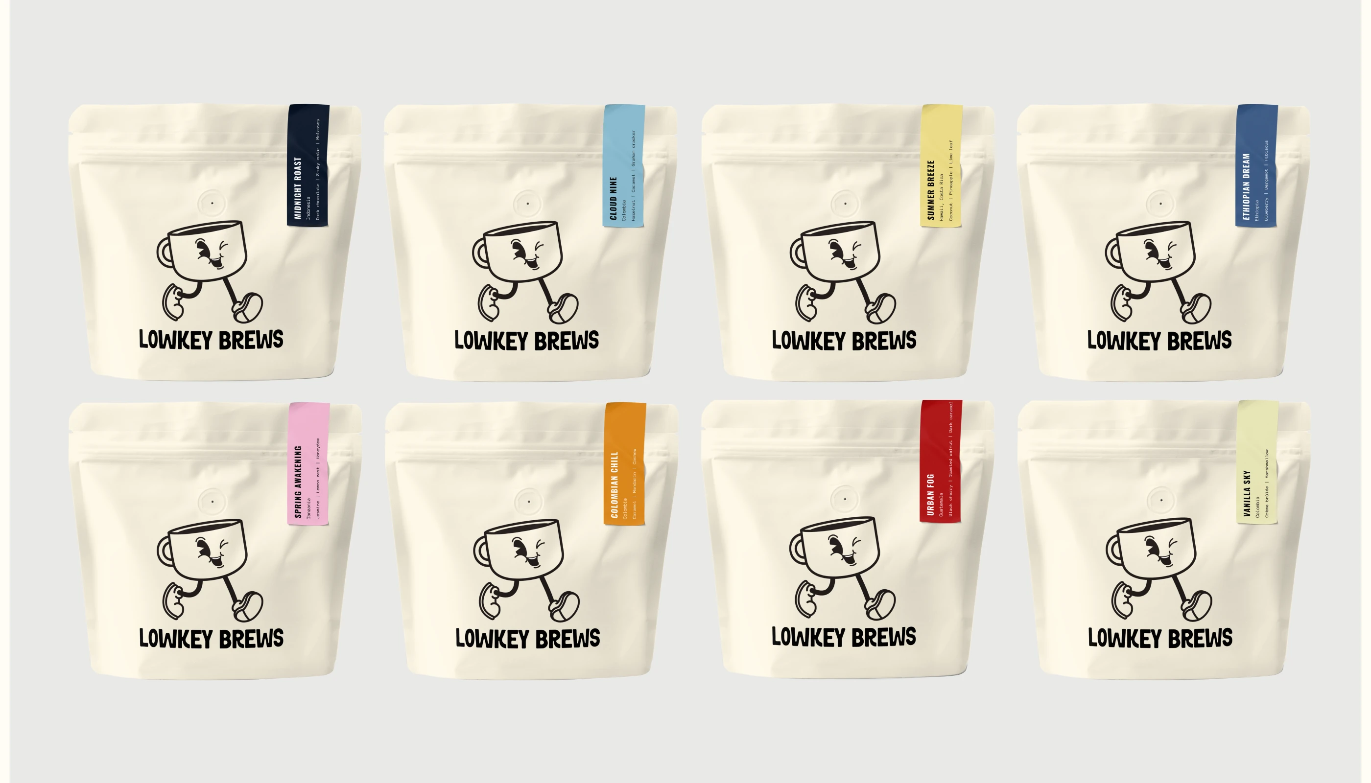Lowkey Brews — Coffee Roastery — Изображение №8 — Интерфейсы, Брендинг на Dprofile
