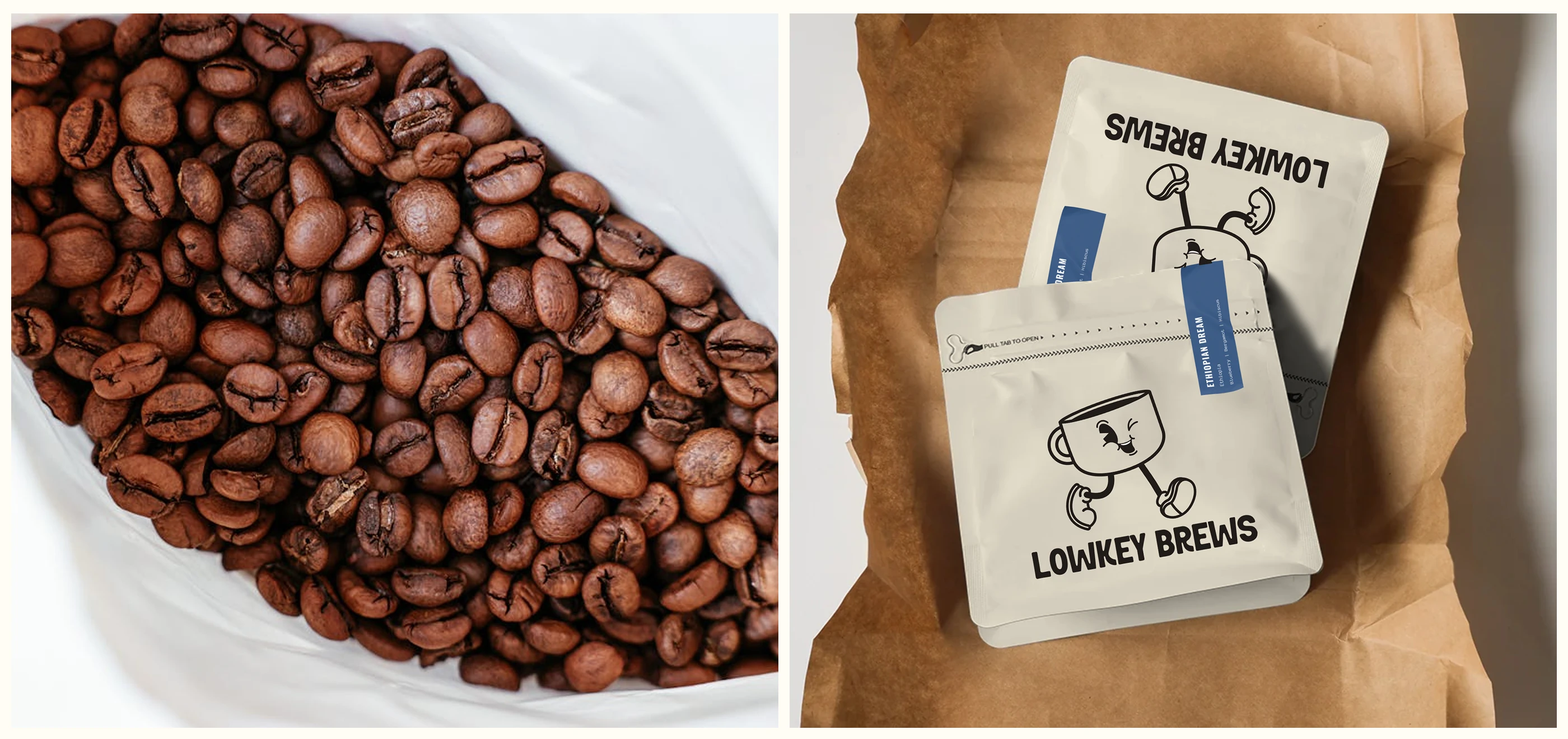 Lowkey Brews — Coffee Roastery — Изображение №20 — Интерфейсы, Брендинг на Dprofile
