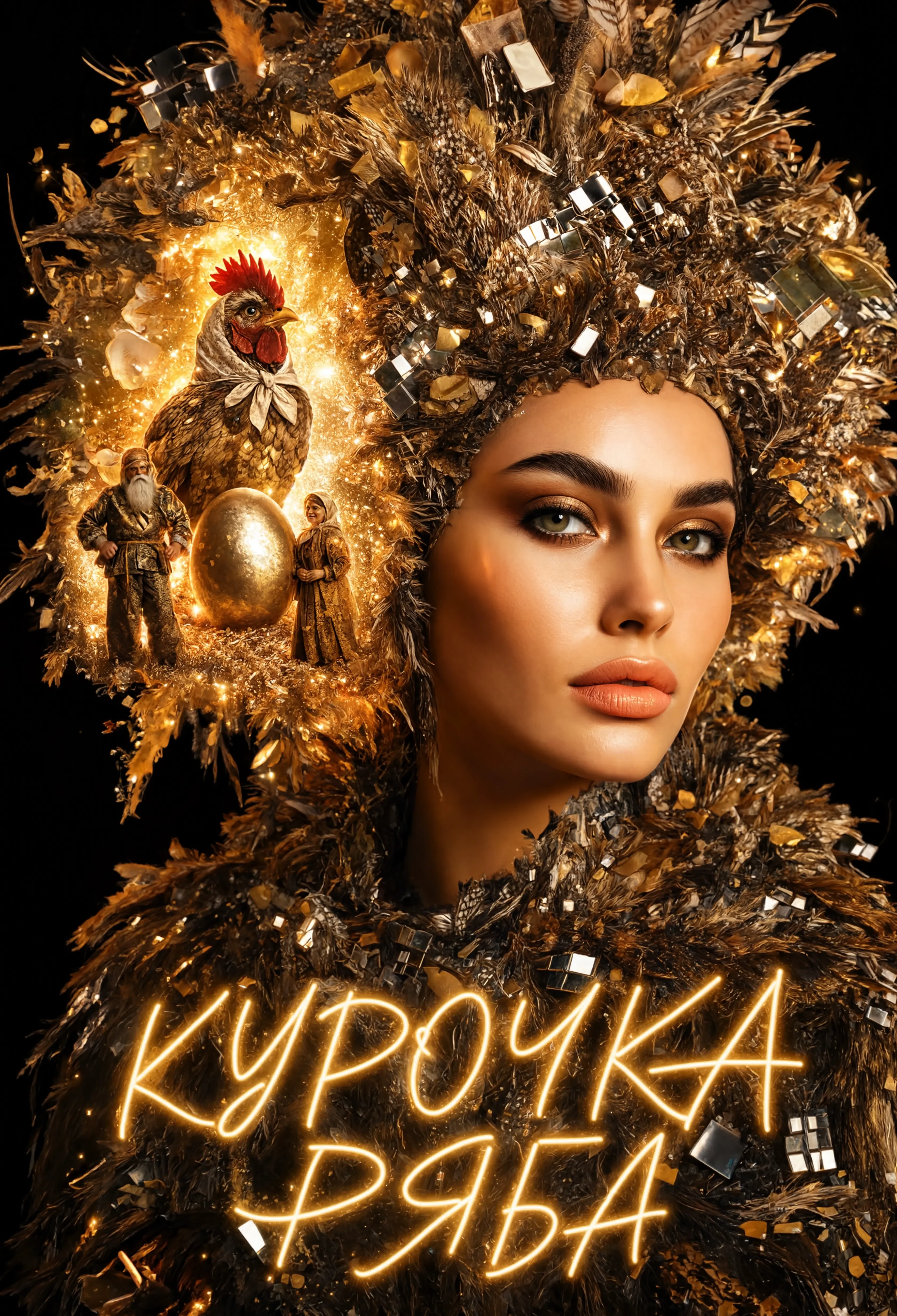Сказочный кокошник — Изображение №7 — Иллюстрация, Графика на Dprofile