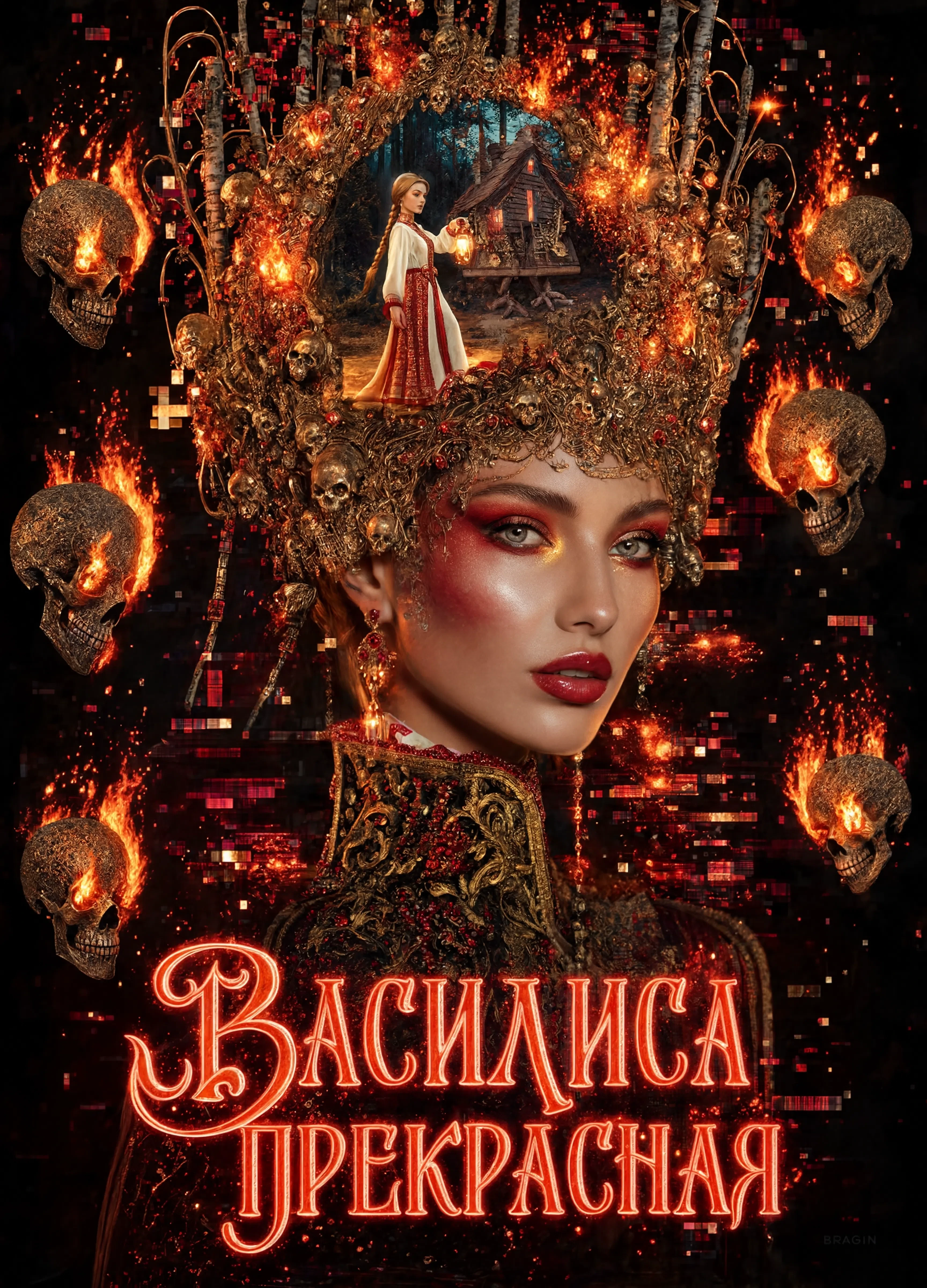 Сказочный кокошник — Изображение №14 — Иллюстрация, Графика на Dprofile