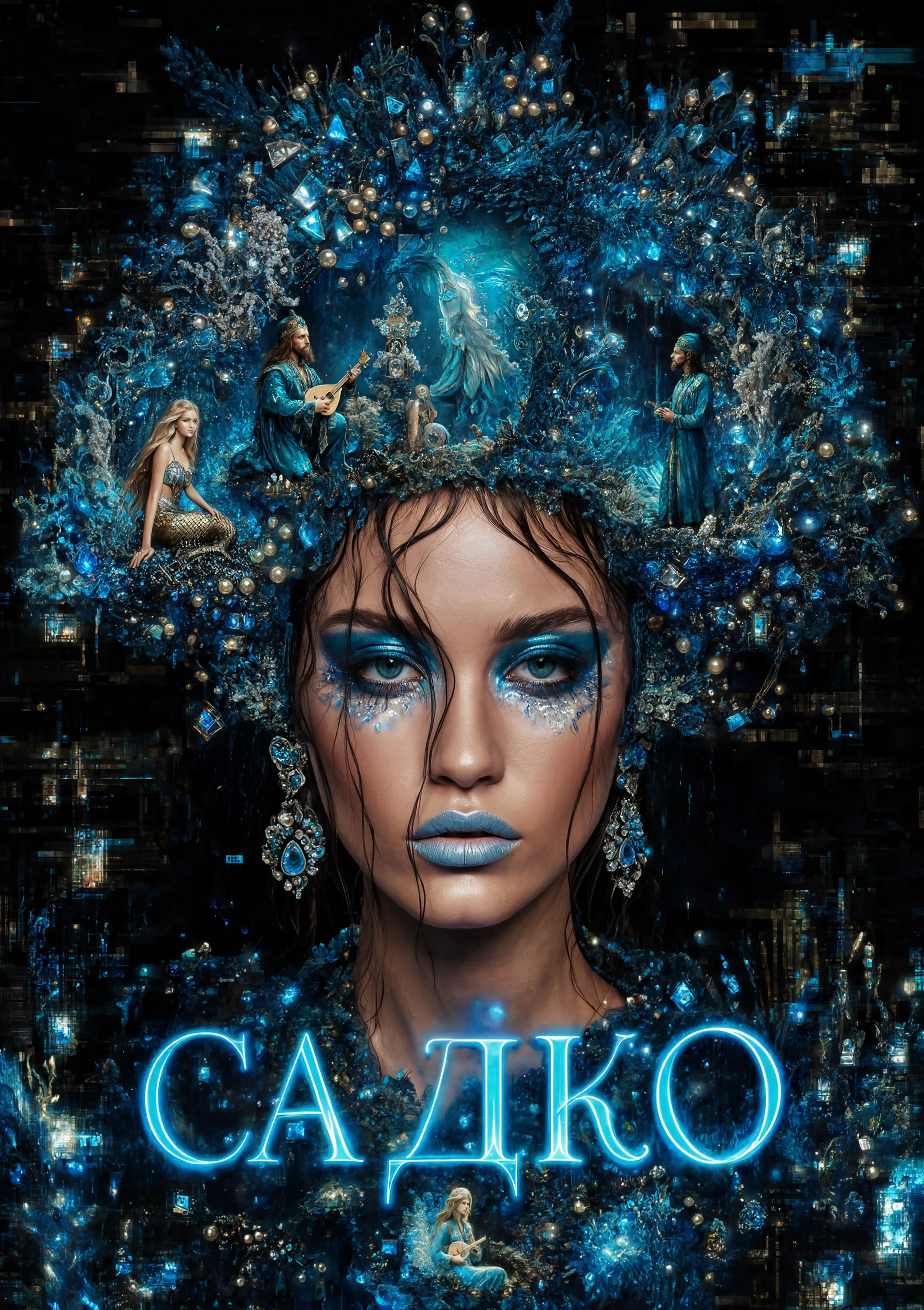 Сказочный кокошник — Изображение №4 — Иллюстрация, Графика на Dprofile