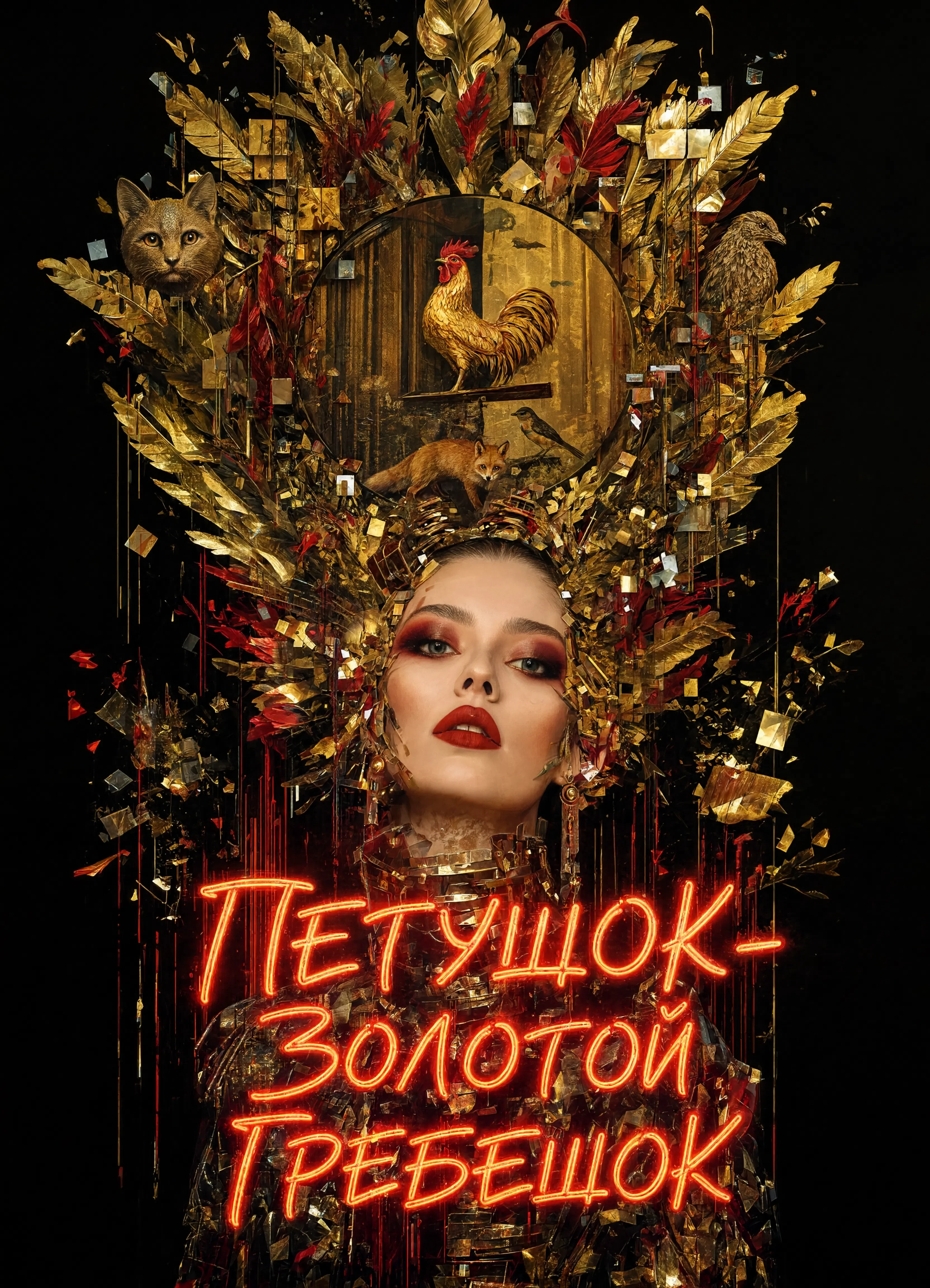 Сказочный кокошник — Изображение №17 — Иллюстрация, Графика на Dprofile