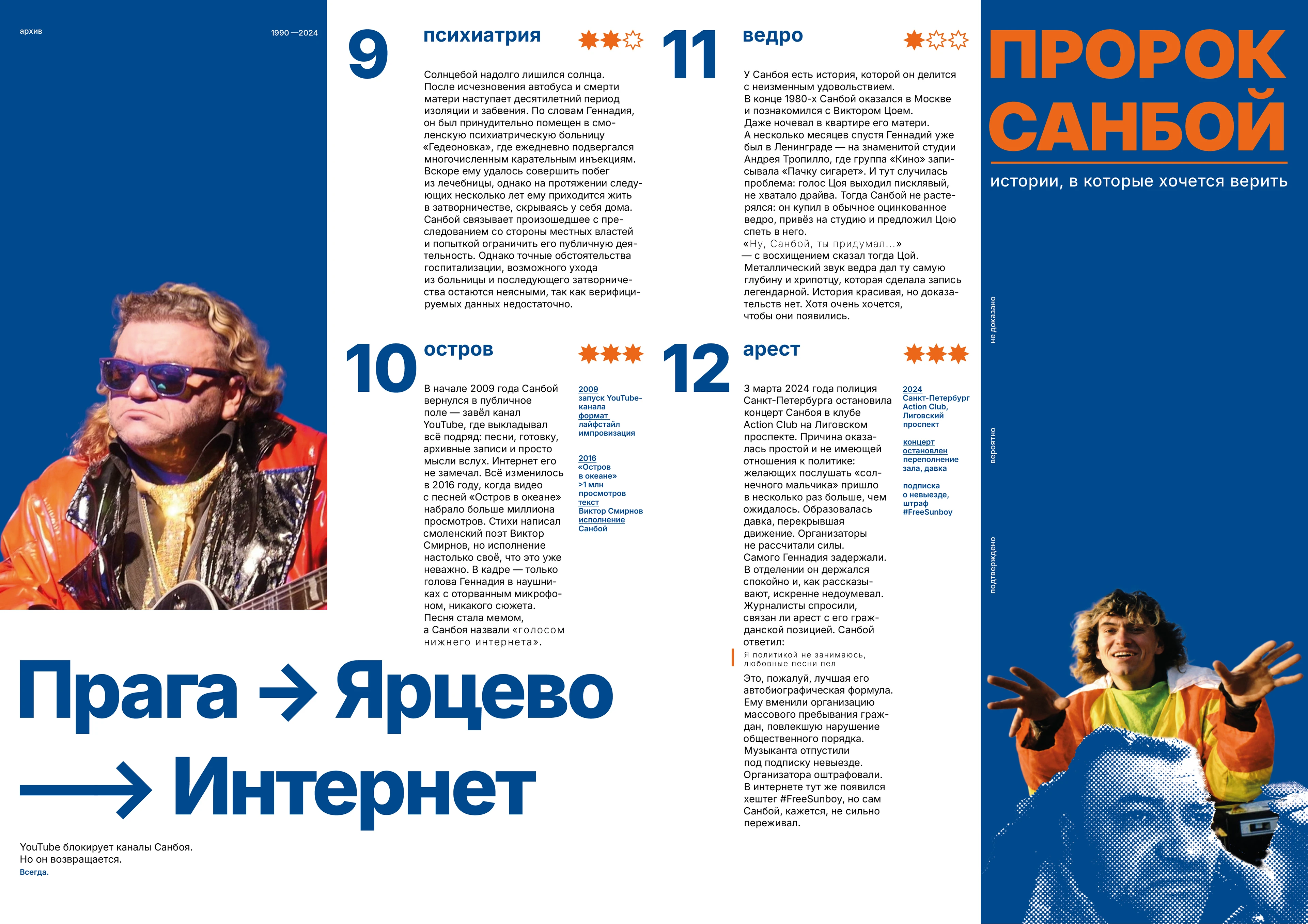 ПРОРОК САНБОЙ лифлет — Изображение №6 — Графика на Dprofile