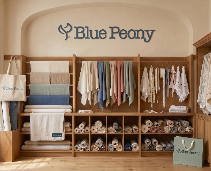 Blue Peony — Брендинг на Dprofile