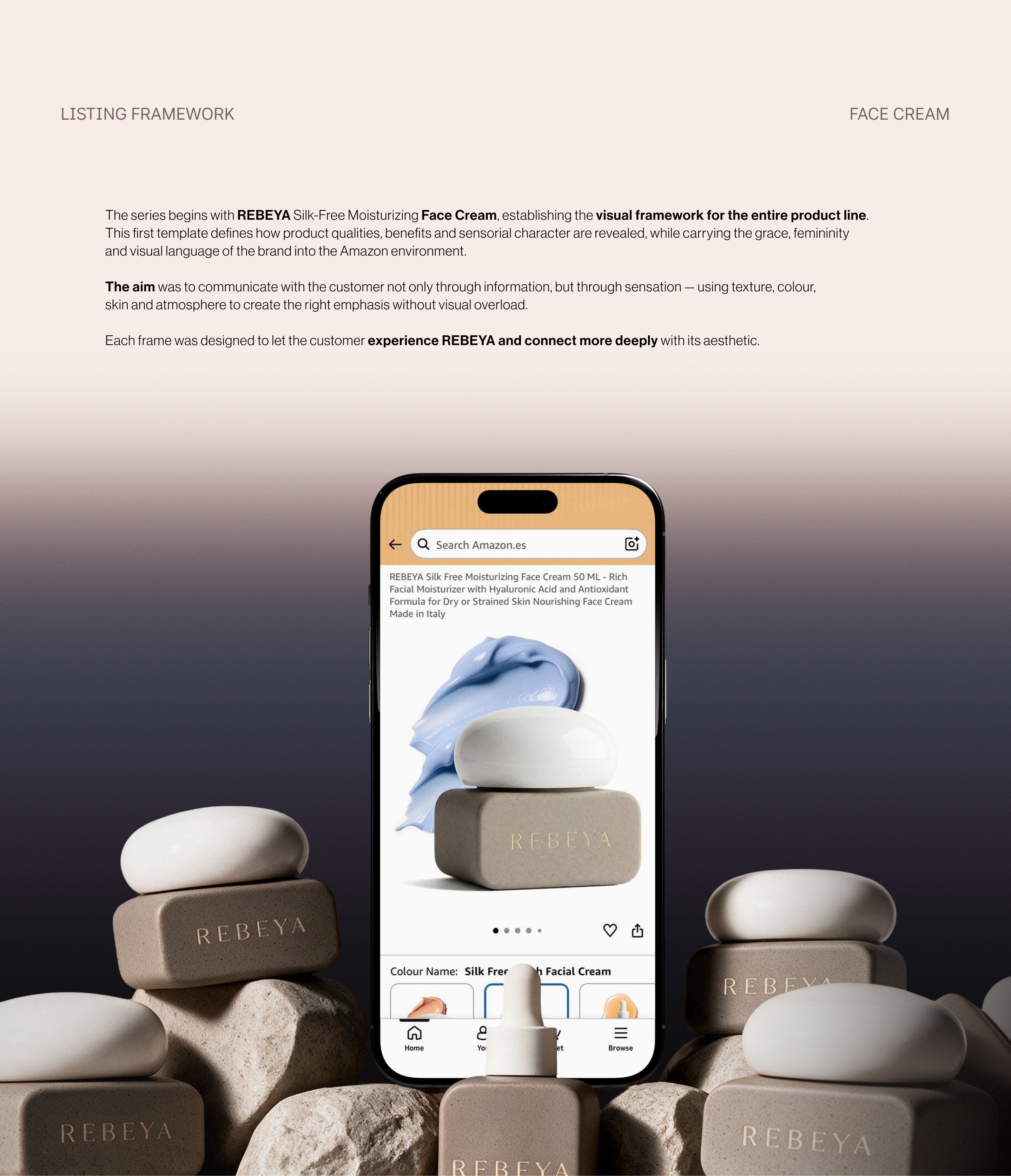 REBEYA E-commerce visual system | Listing for Amazon — Изображение №5 — Маркетинг, Нейро на Dprofile