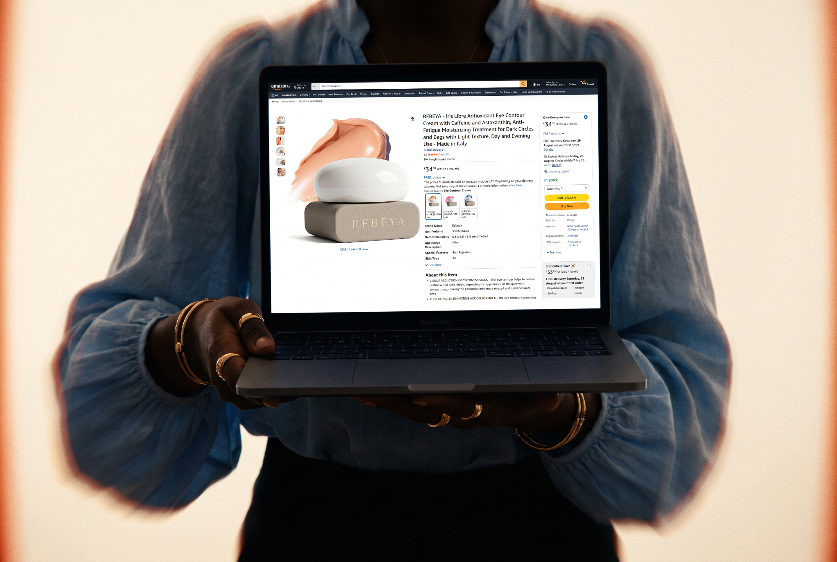 REBEYA E-commerce visual system | Listing for Amazon — Изображение №9 — Маркетинг, Нейро на Dprofile