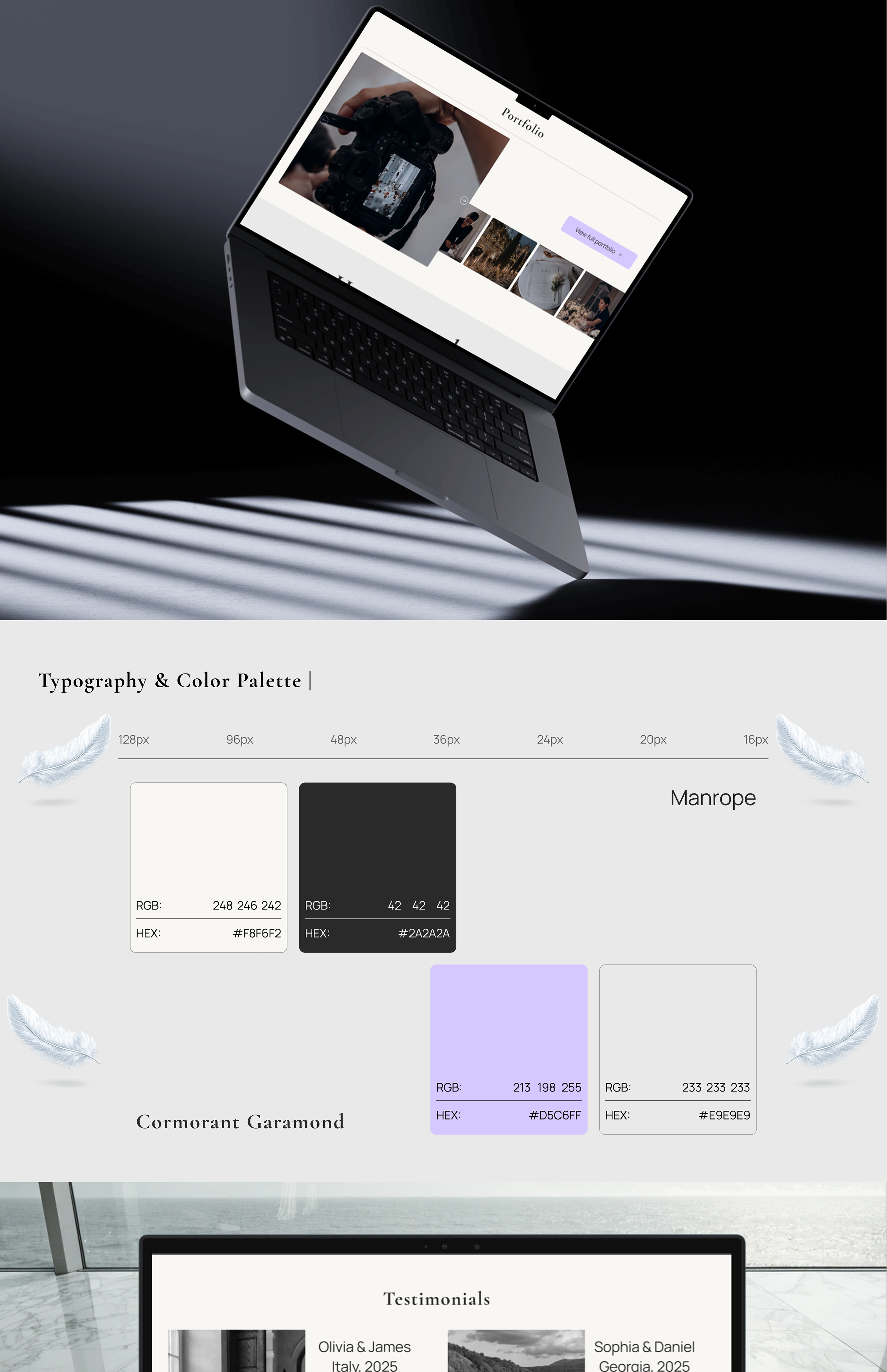TAVE Wedding Agency — Web Design Concept — Изображение №2 — Интерфейсы, Брендинг на Dprofile