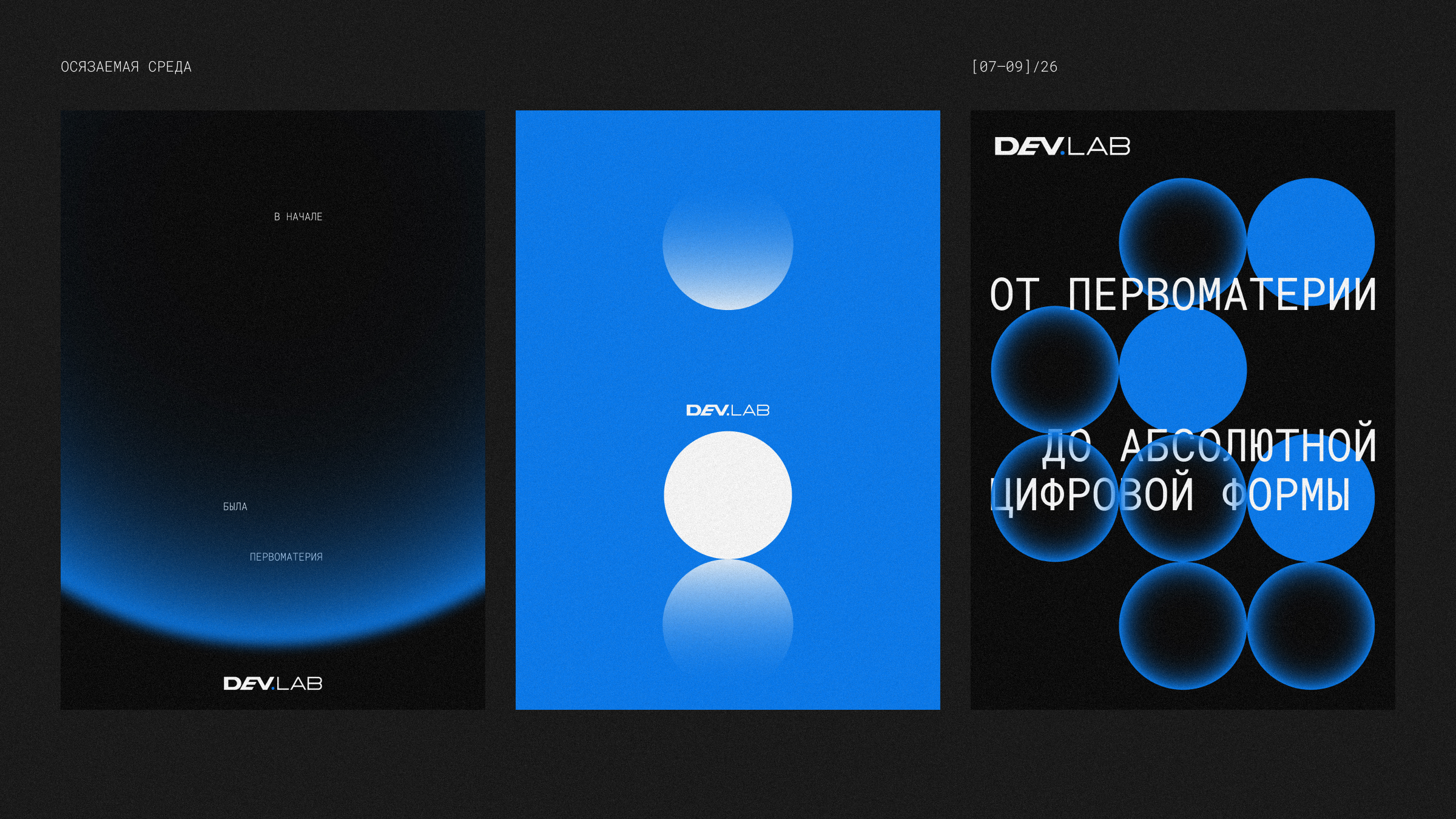 DEV.LAB: в начале была первоматерия — Изображение №12 — Брендинг, Графика на Dprofile