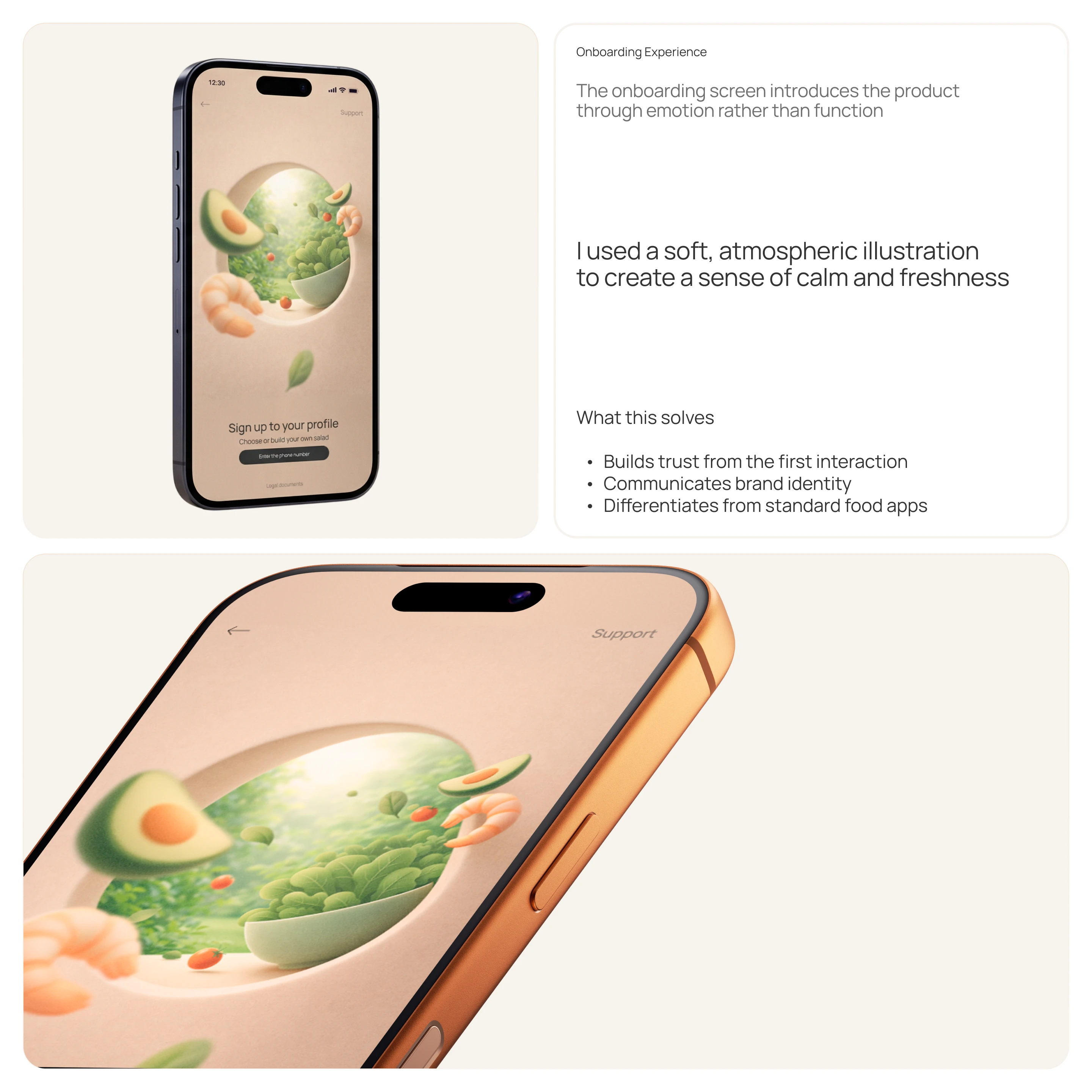 Healthy Food App — UX/UI Case Study — Изображение №4 — Интерфейсы на Dprofile