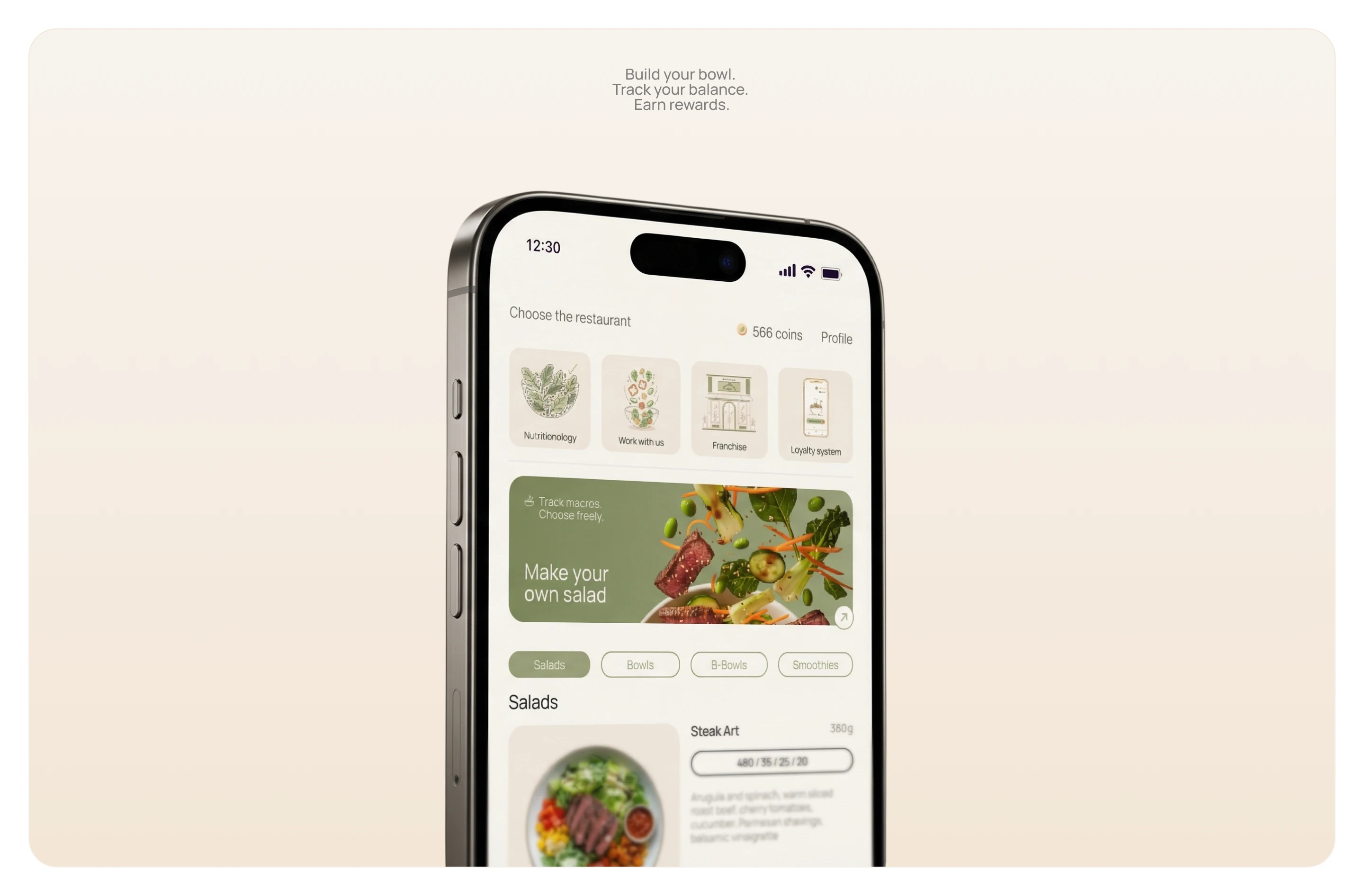Healthy Food App — UX/UI Case Study — Изображение №1 — Интерфейсы на Dprofile