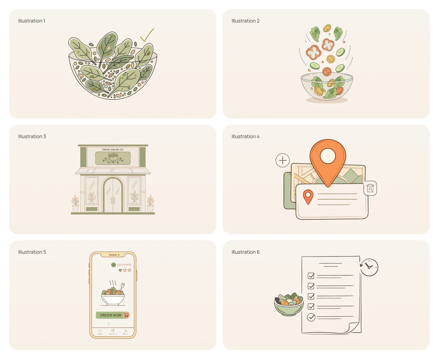 Healthy Food App — UX/UI Case Study — Изображение №13 — Интерфейсы на Dprofile