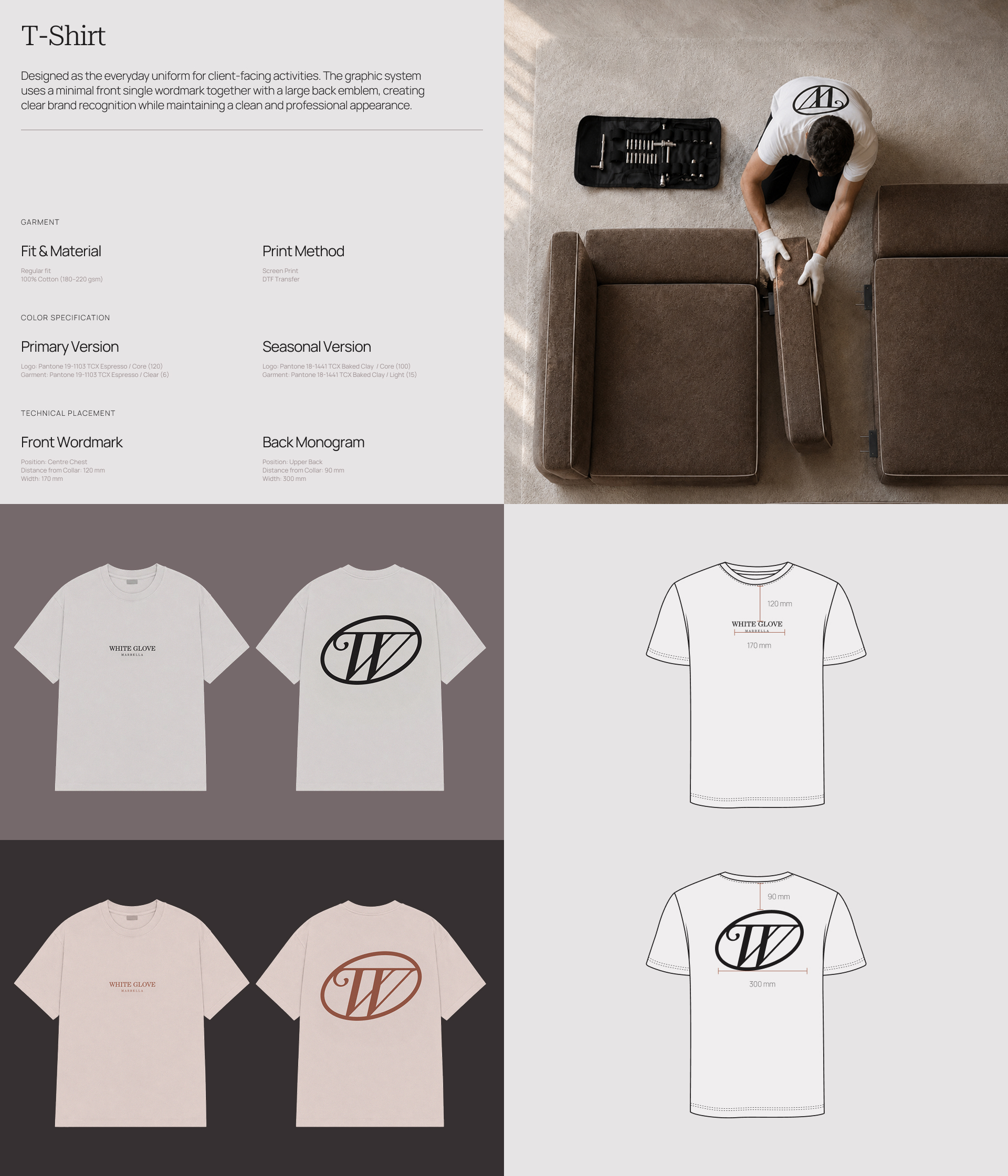WHITE GLOVE | Brand Guideline — Изображение №23 — Интерфейсы, Брендинг на Dprofile