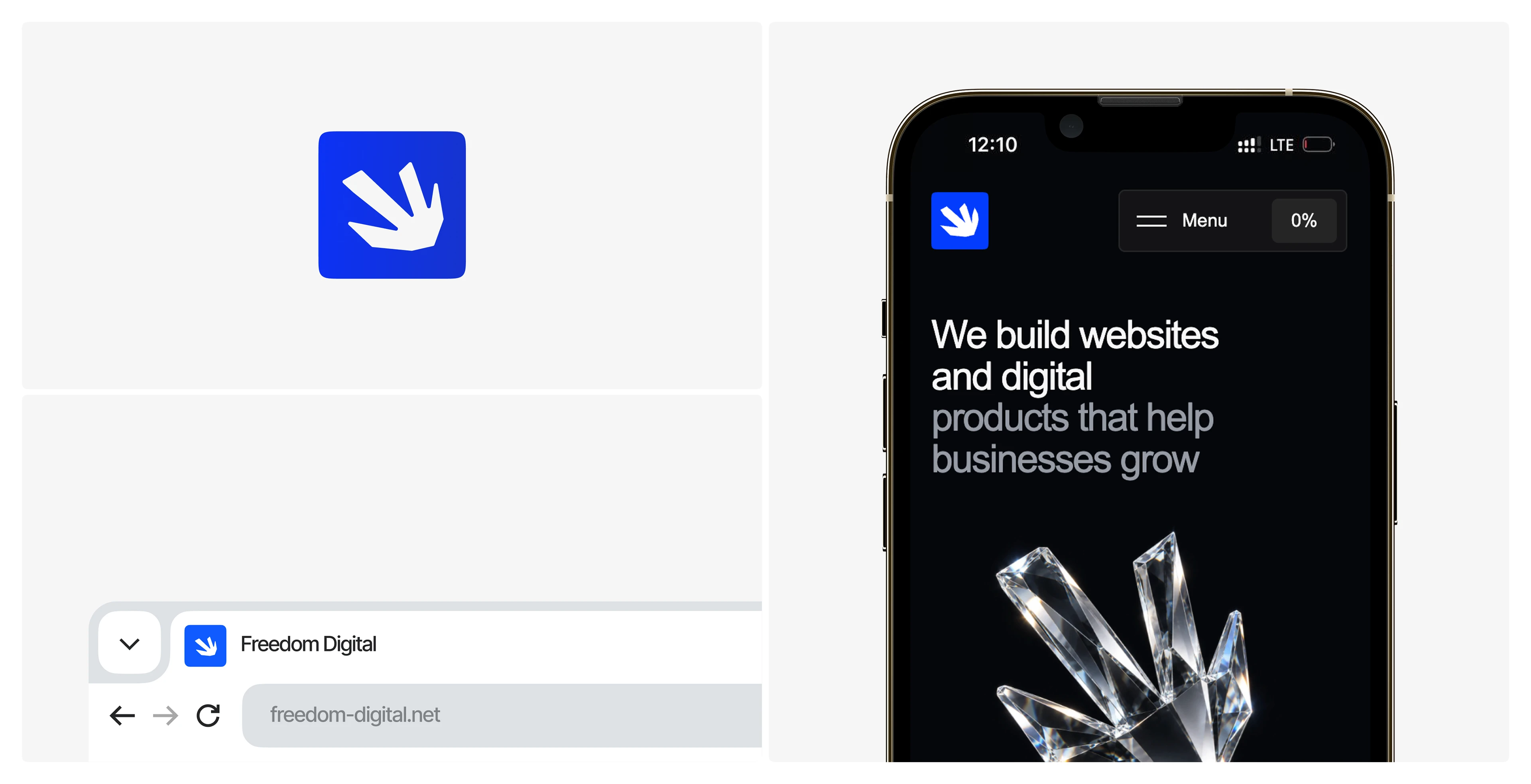 Freedom Digital - Agency Website Design — Изображение №3 — Интерфейсы на Dprofile