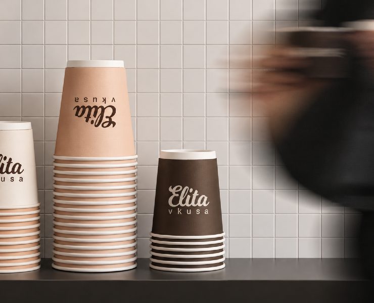 Elita Vkusa — Coffee Shop & Pastry Brand Identity — Брендинг на Dprofile