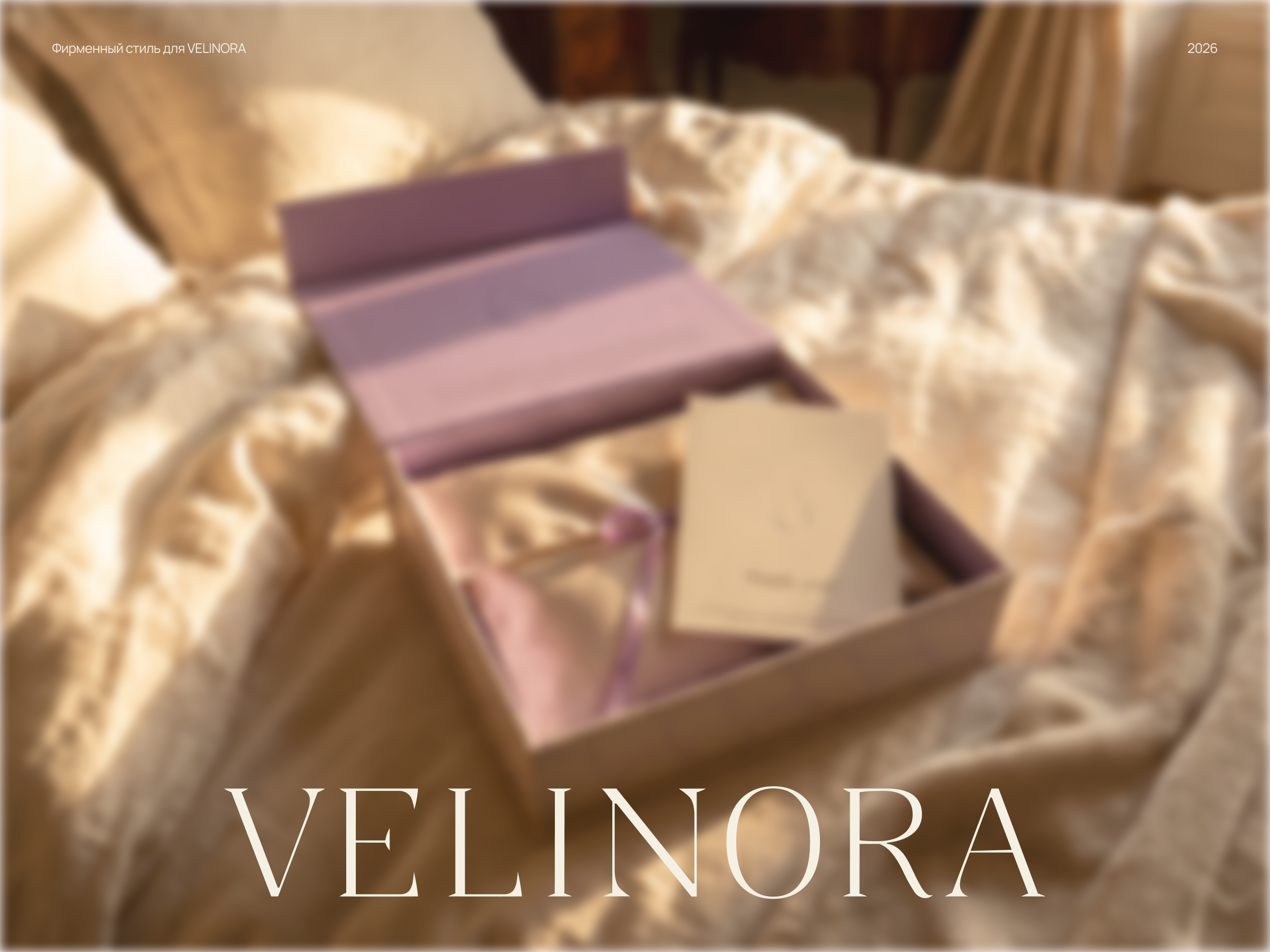 VELINORA — фирменный стиль бренда постельного белья — Изображение №1 — Брендинг на Dprofile