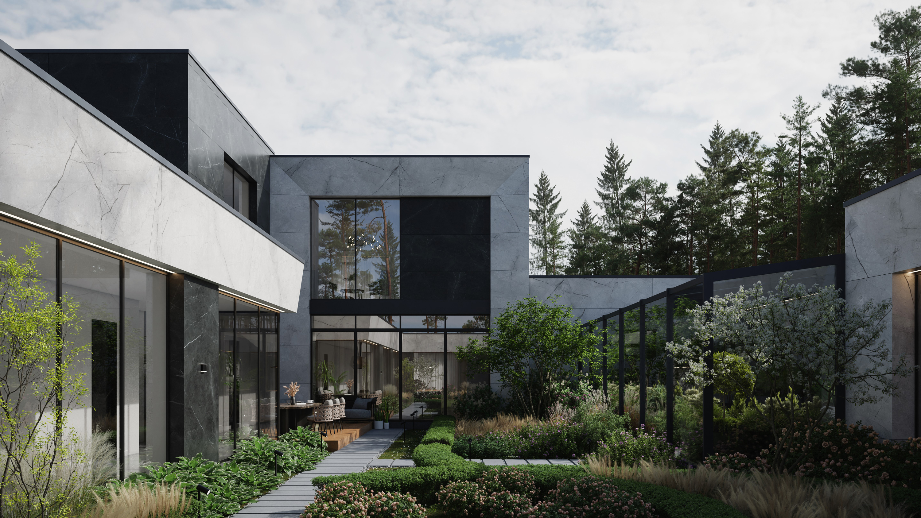 Villa of Klyukvennoye — Изображение №7 — 3D, Архитектура на Dprofile