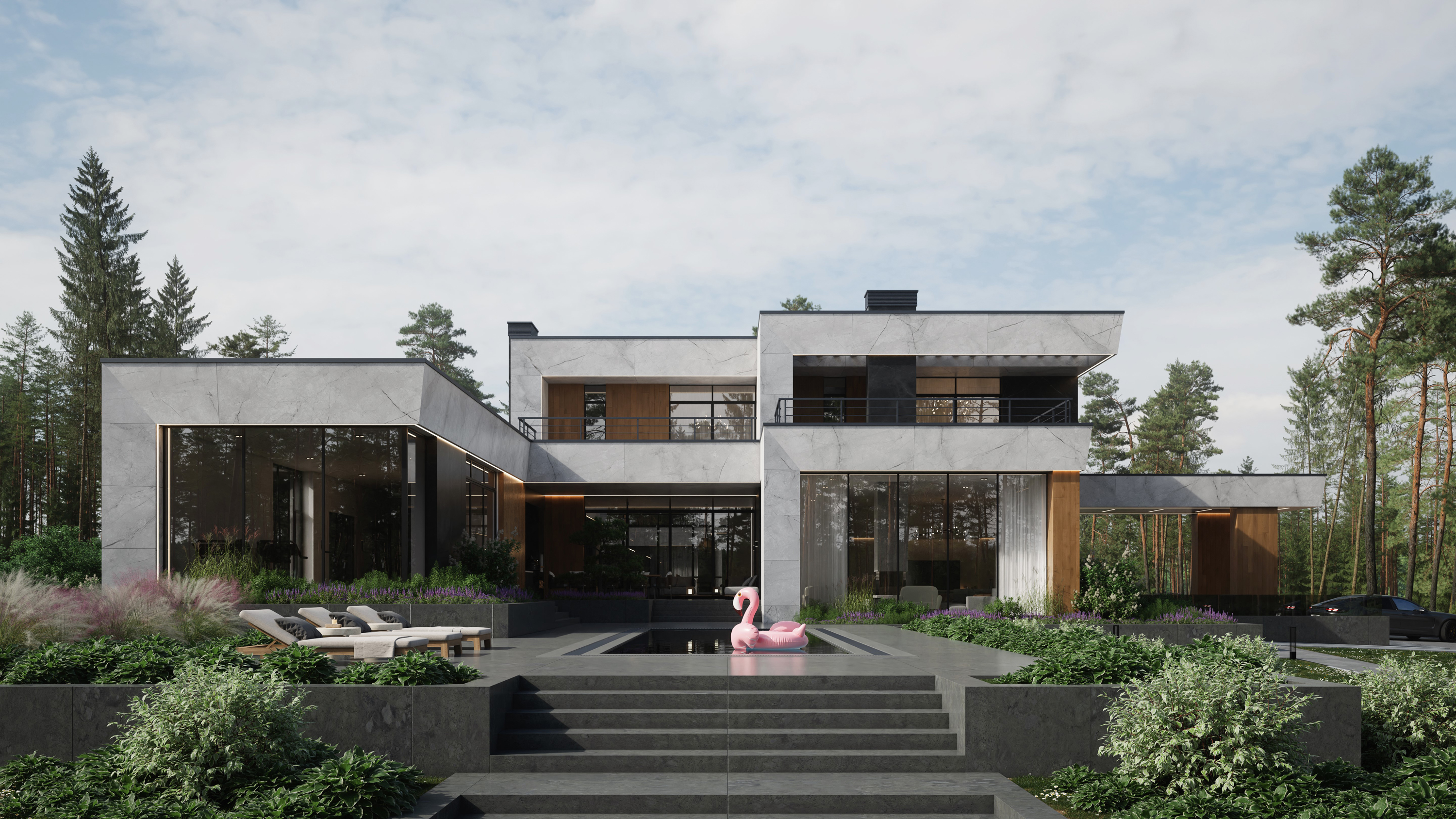 Villa of Klyukvennoye — Изображение №4 — 3D, Архитектура на Dprofile