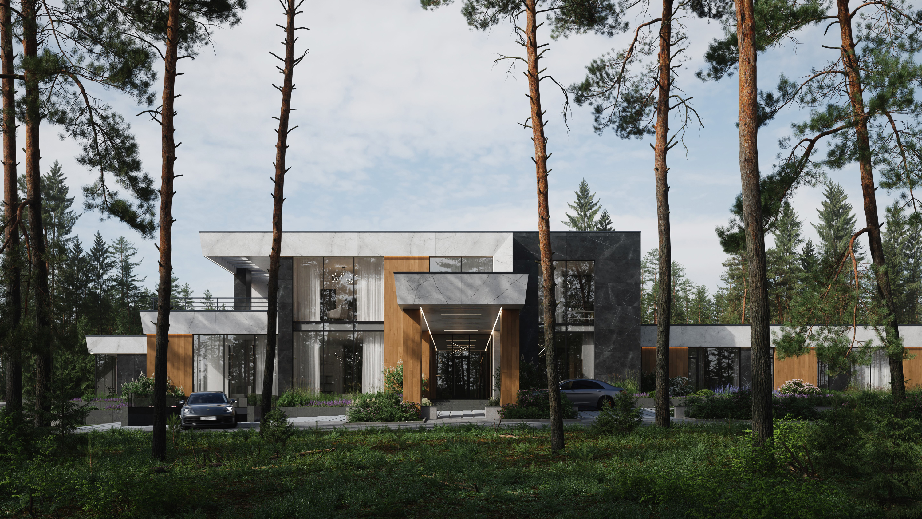 Villa of Klyukvennoye — Изображение №1 — 3D, Архитектура на Dprofile
