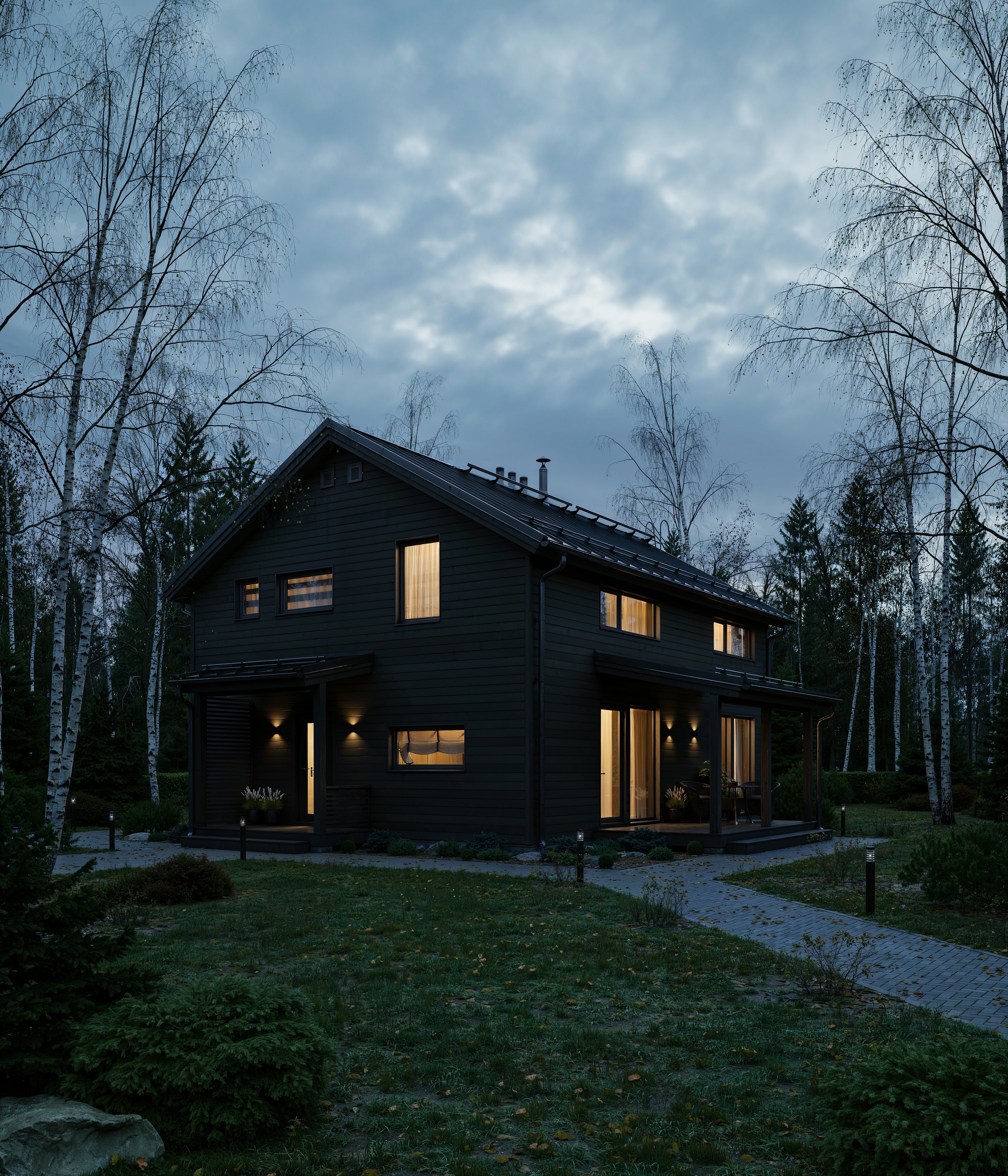 Black house — Изображение №2 — 3D, Архитектура на Dprofile