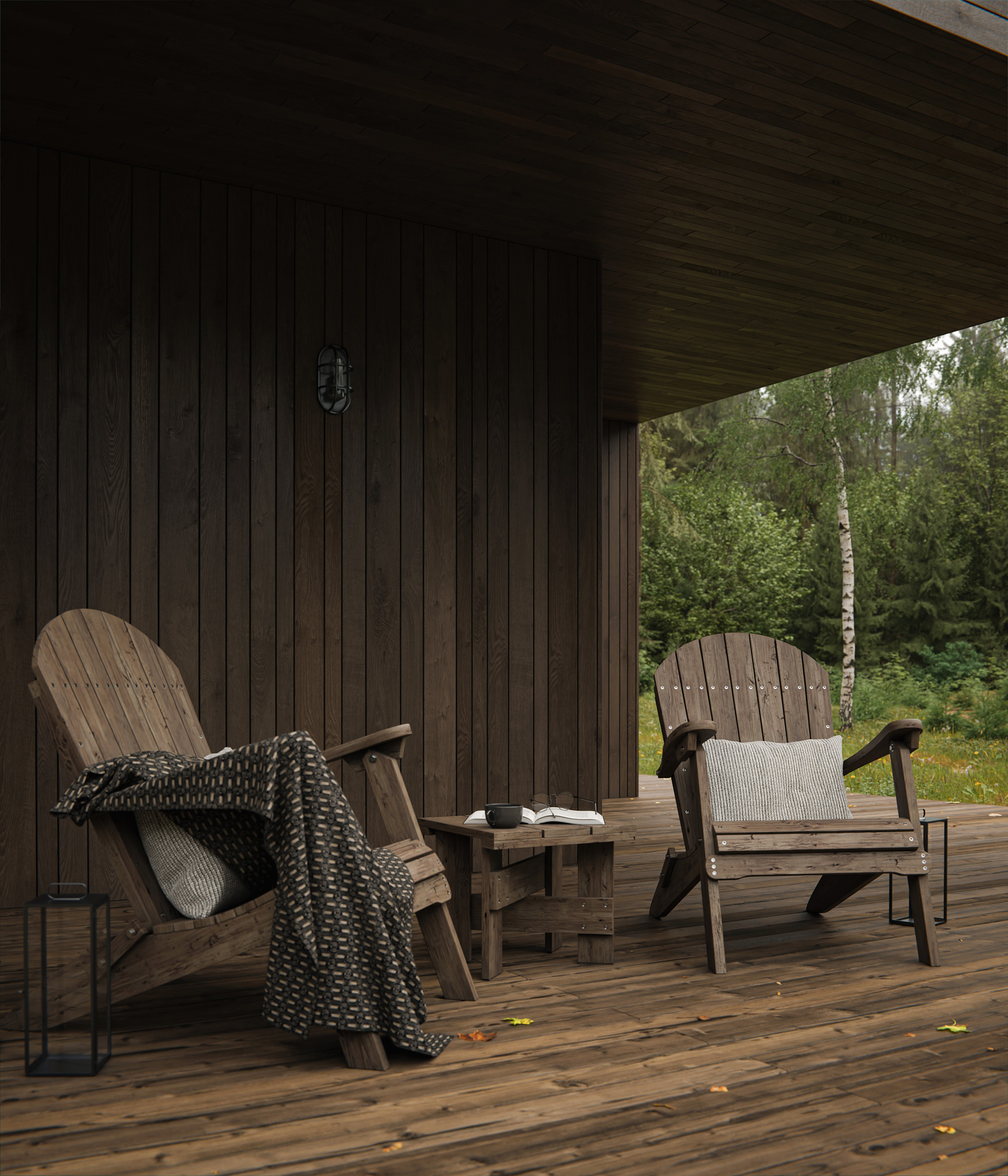 Guest house by the river — Изображение №17 — 3D, Архитектура на Dprofile