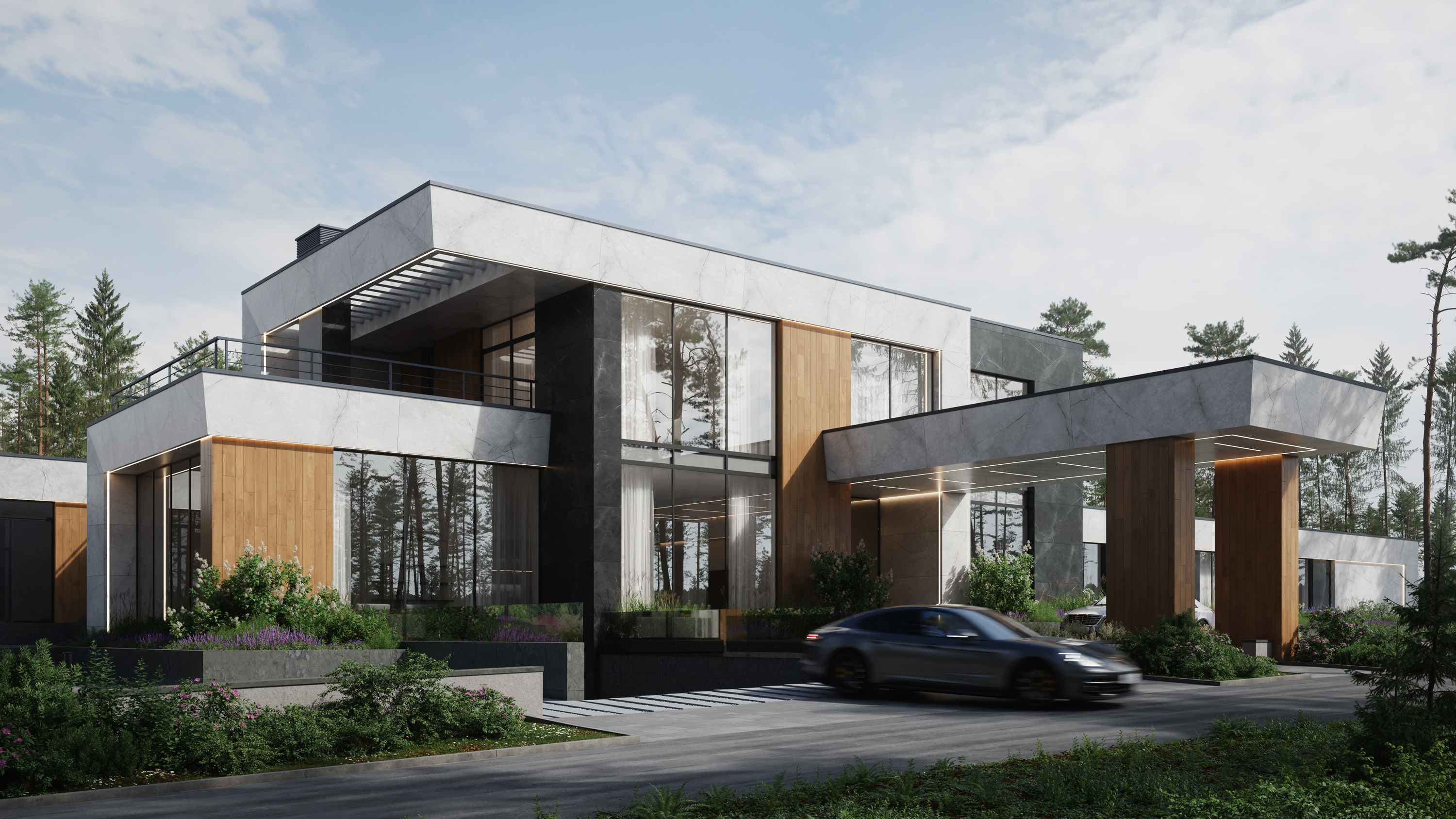 Villa of Klyukvennoye — Изображение №3 — 3D, Архитектура на Dprofile