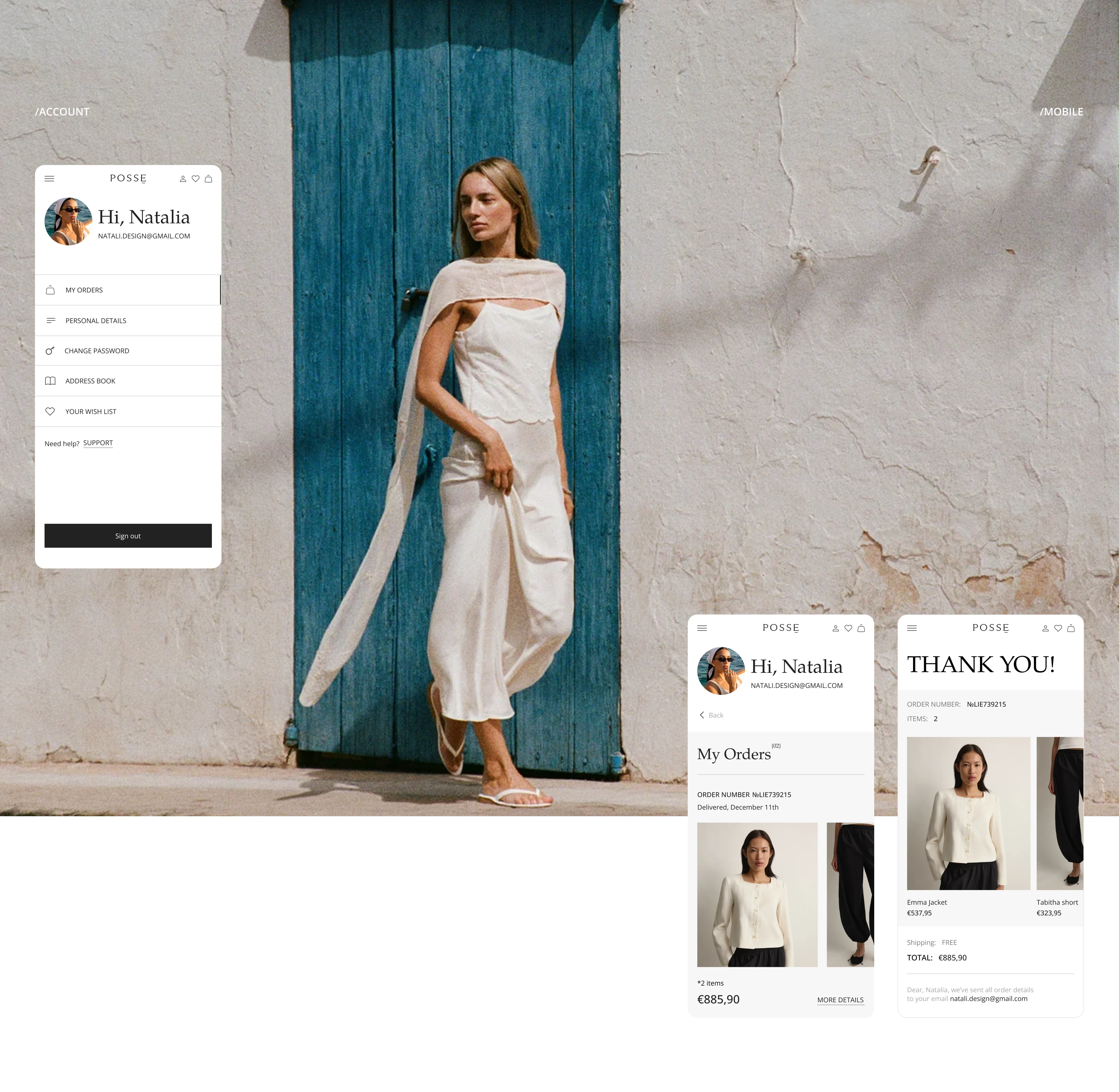 POSSE — Fashion E-commerce Redesign — Изображение №12 — Интерфейсы на Dprofile