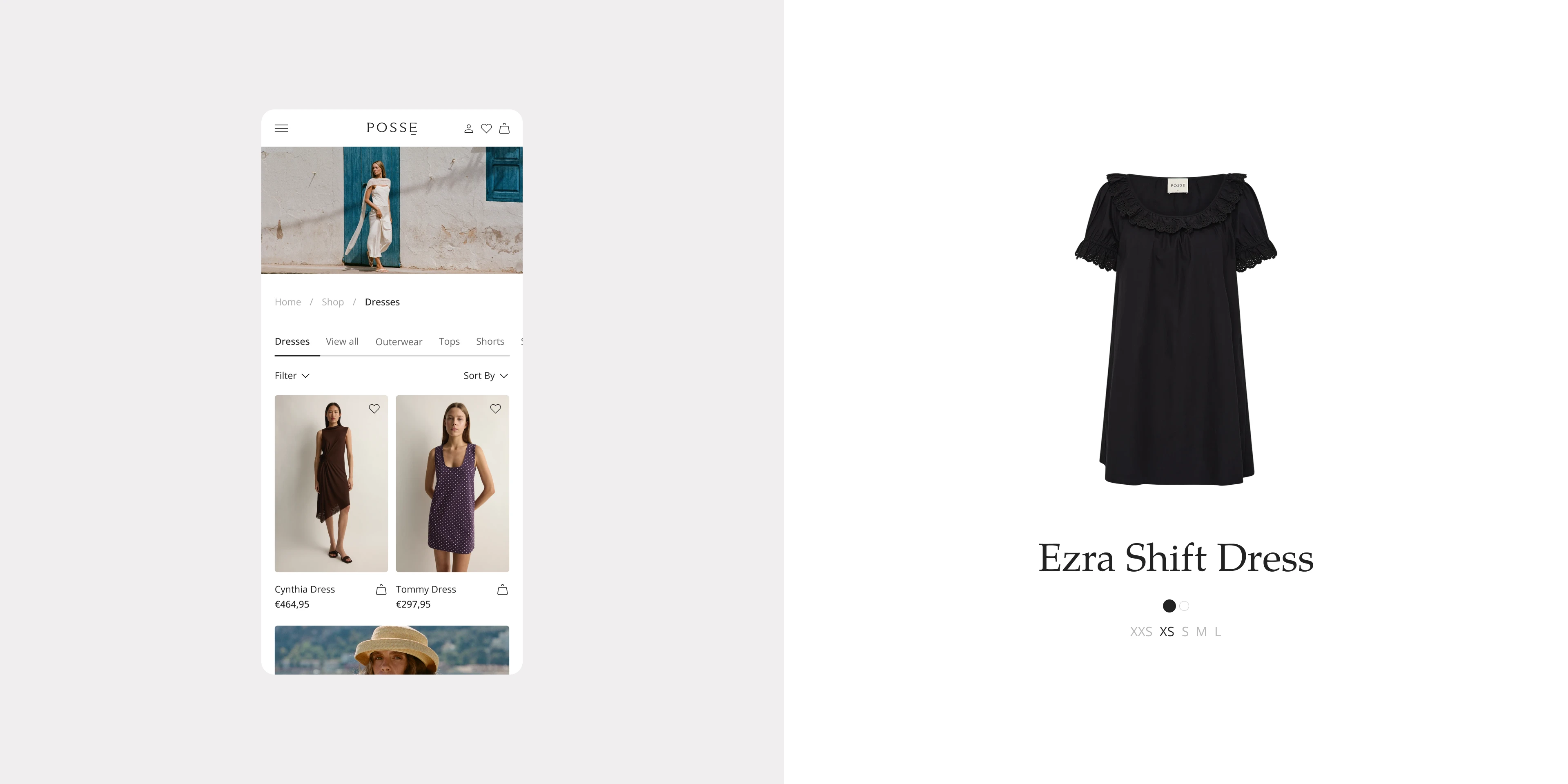 POSSE — Fashion E-commerce Redesign — Изображение №7 — Интерфейсы на Dprofile