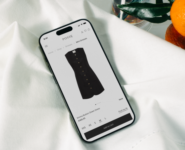 POSSE — Fashion E-commerce Redesign на Dprofile
